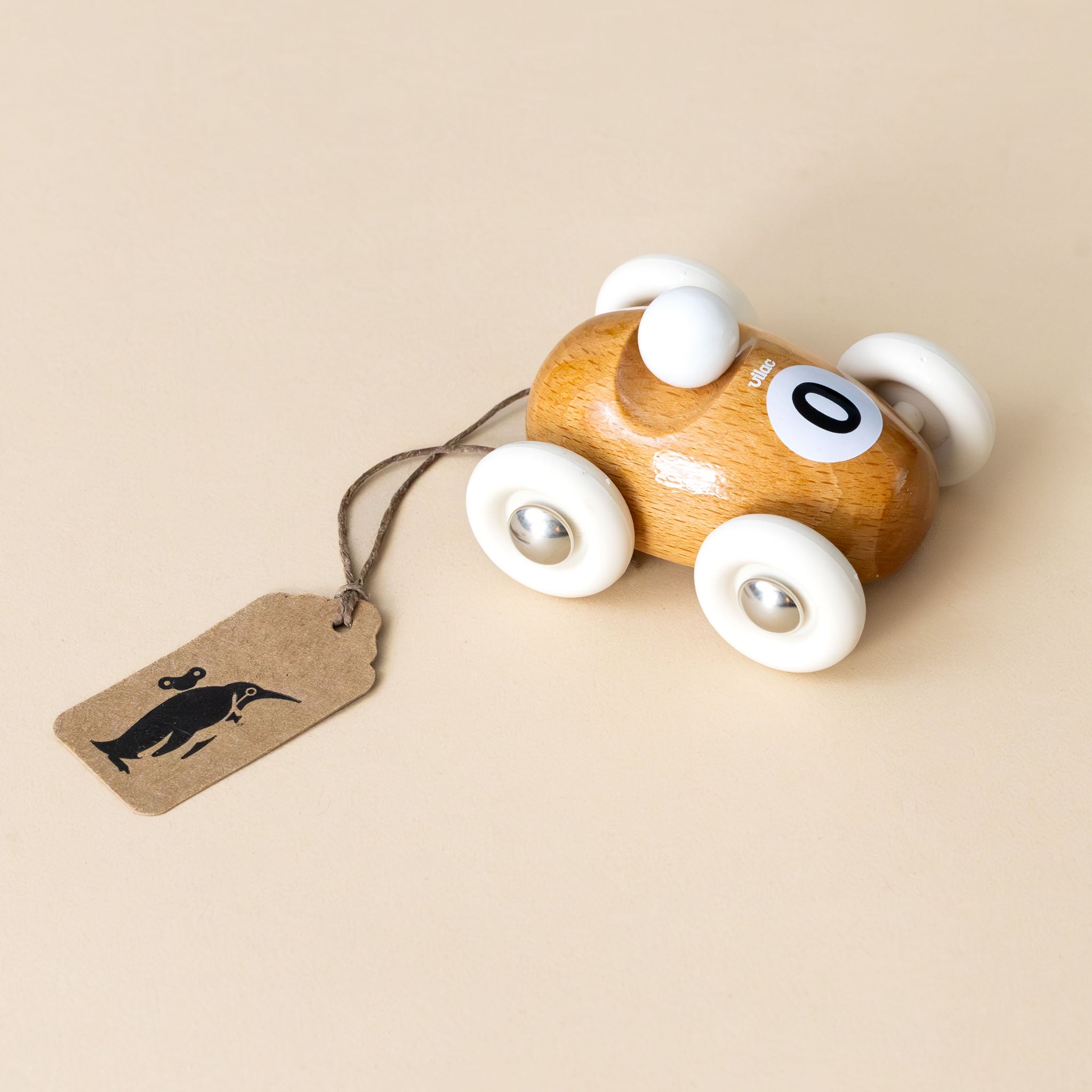 Miniature Wooden Roadster | Natural