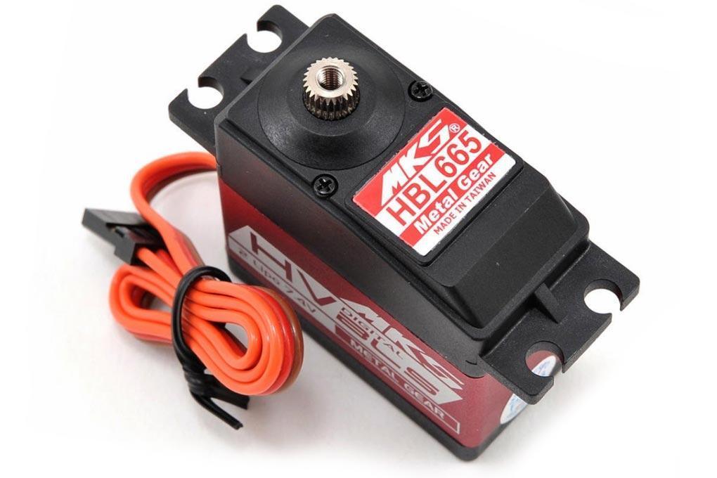 MKS HBL665 Brushless Titanium Gear High Torque Digital Servo