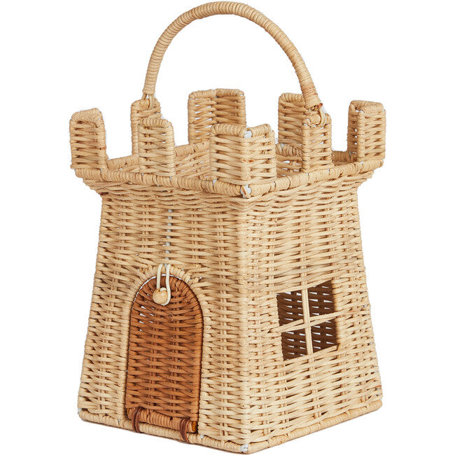 Olli Ella Castle Rattan Bag