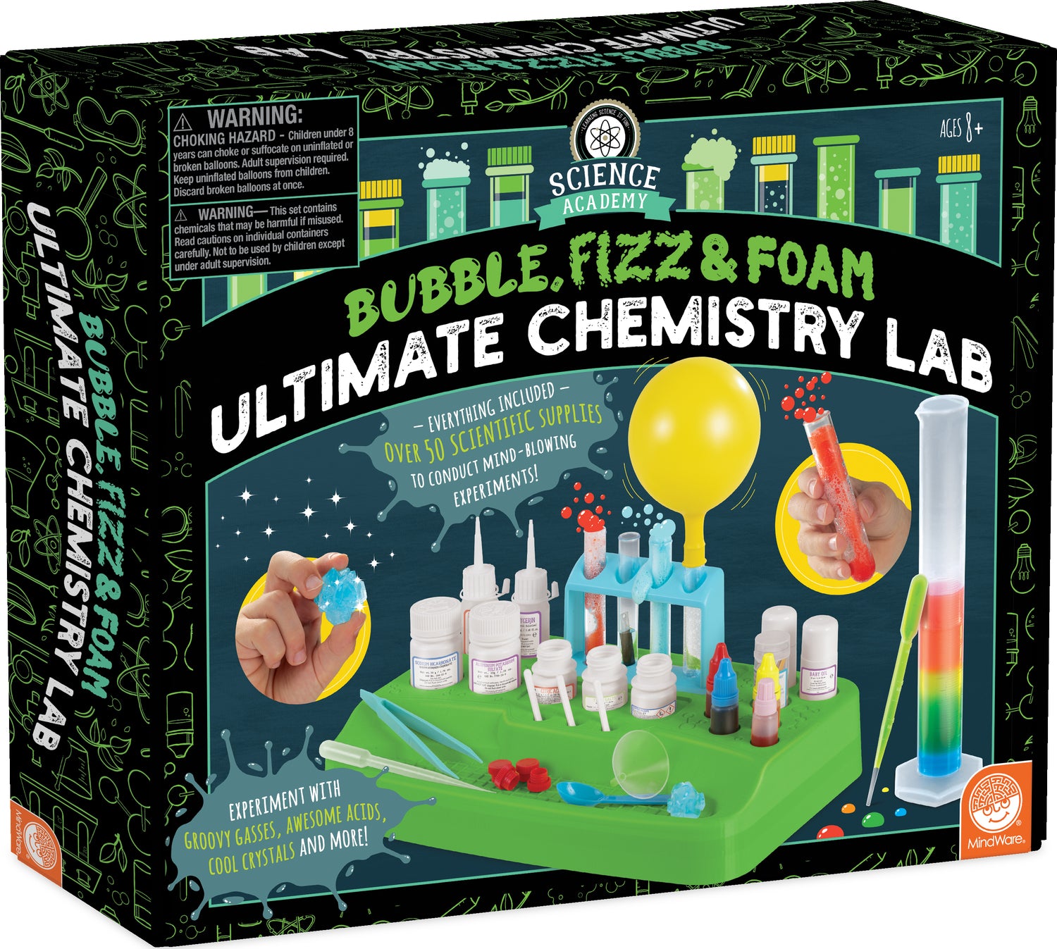 Bubble, Fizz, & Foam Ultimate Chemistry Lab