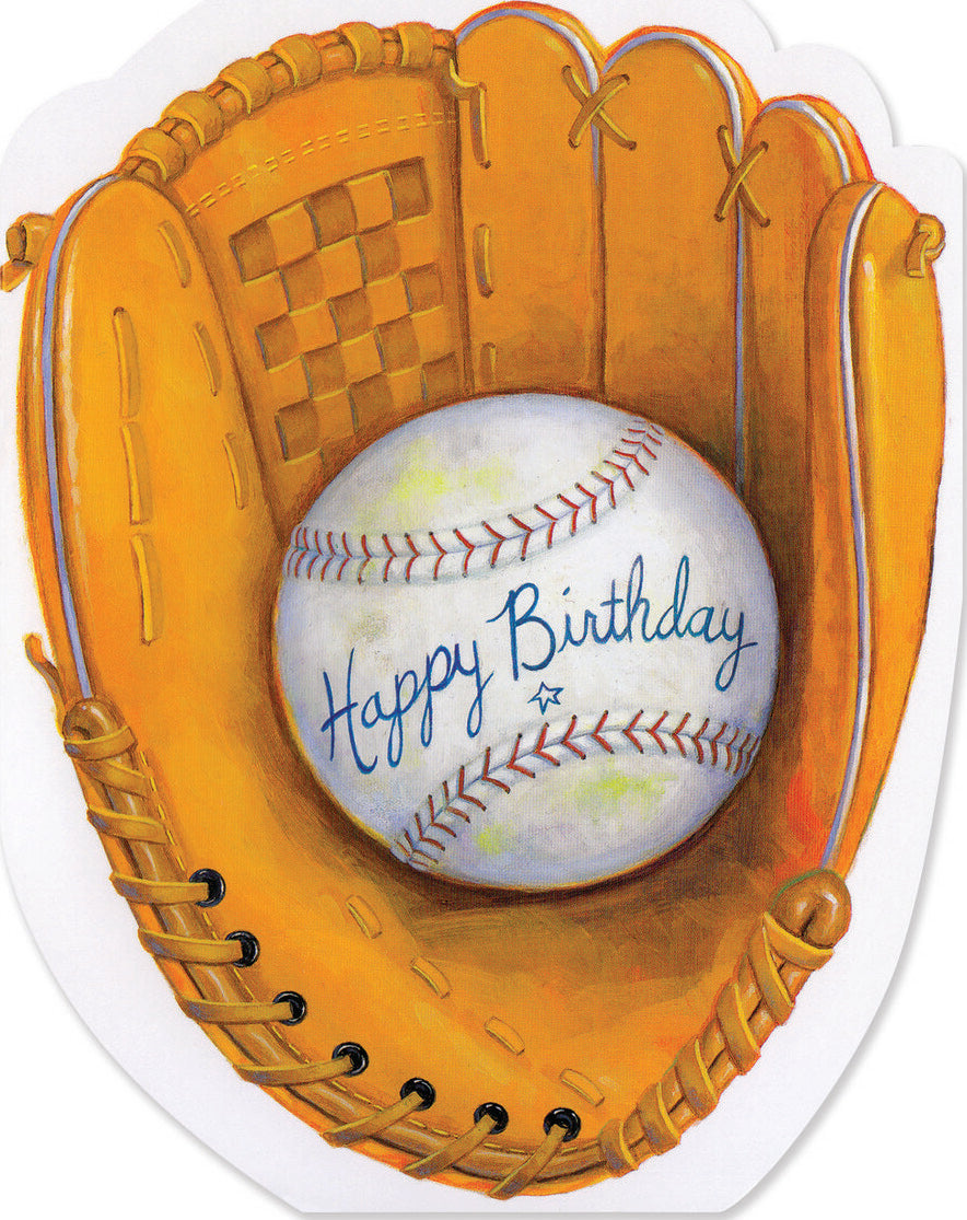 Baseball Glove Card