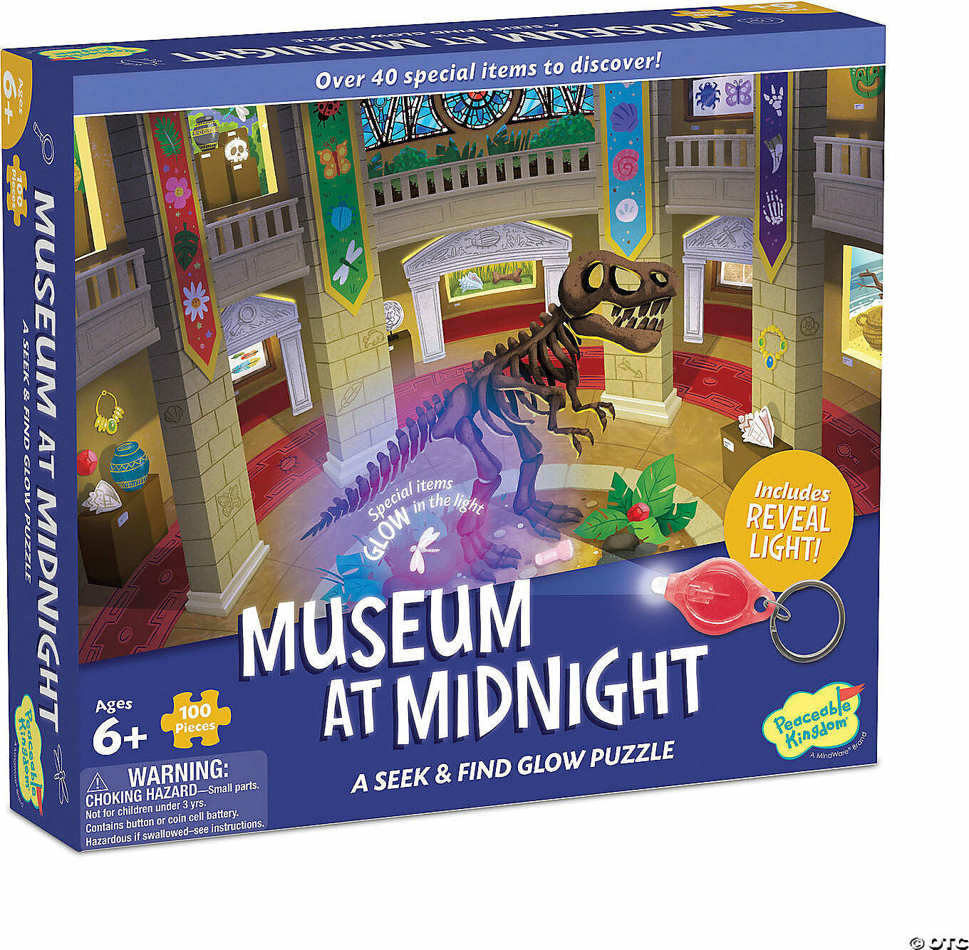 Museum At Midnight - A Seek & Find Glow Puzzle