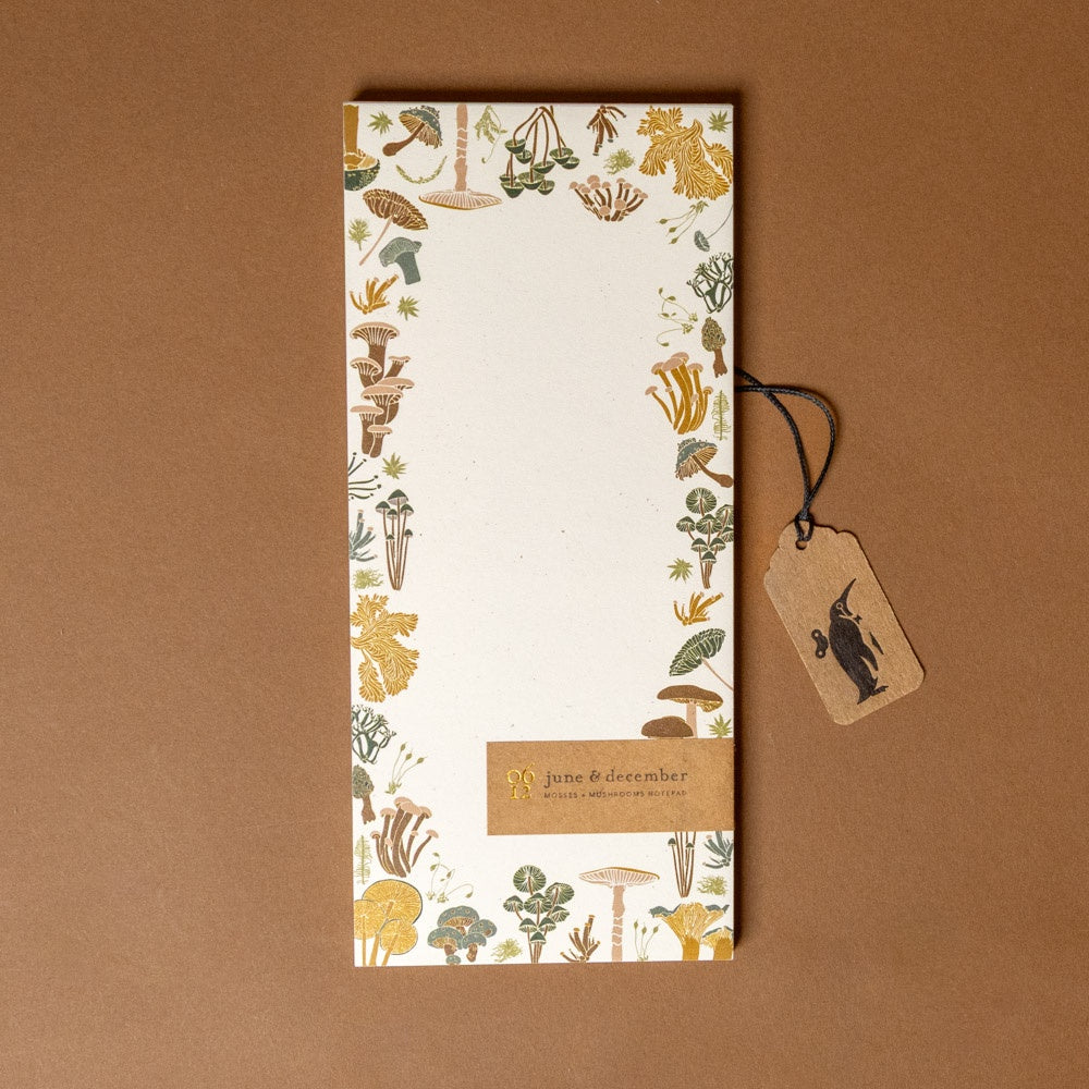 Mosses & Mushrooms Notepad