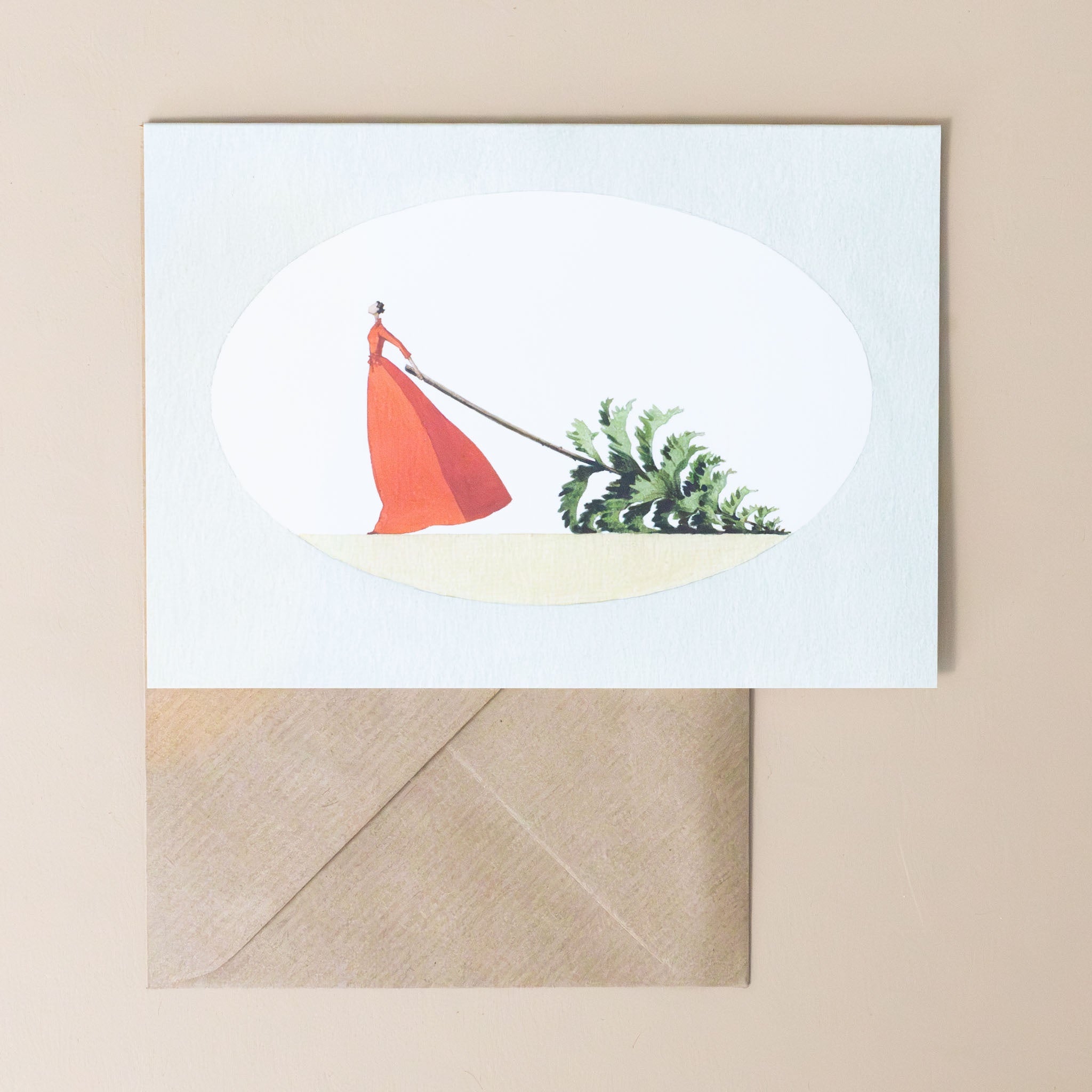 Ms. Christmas Greeting Card