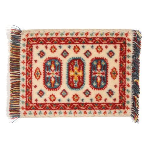 Multicolored Dollhouse Miniature Rug