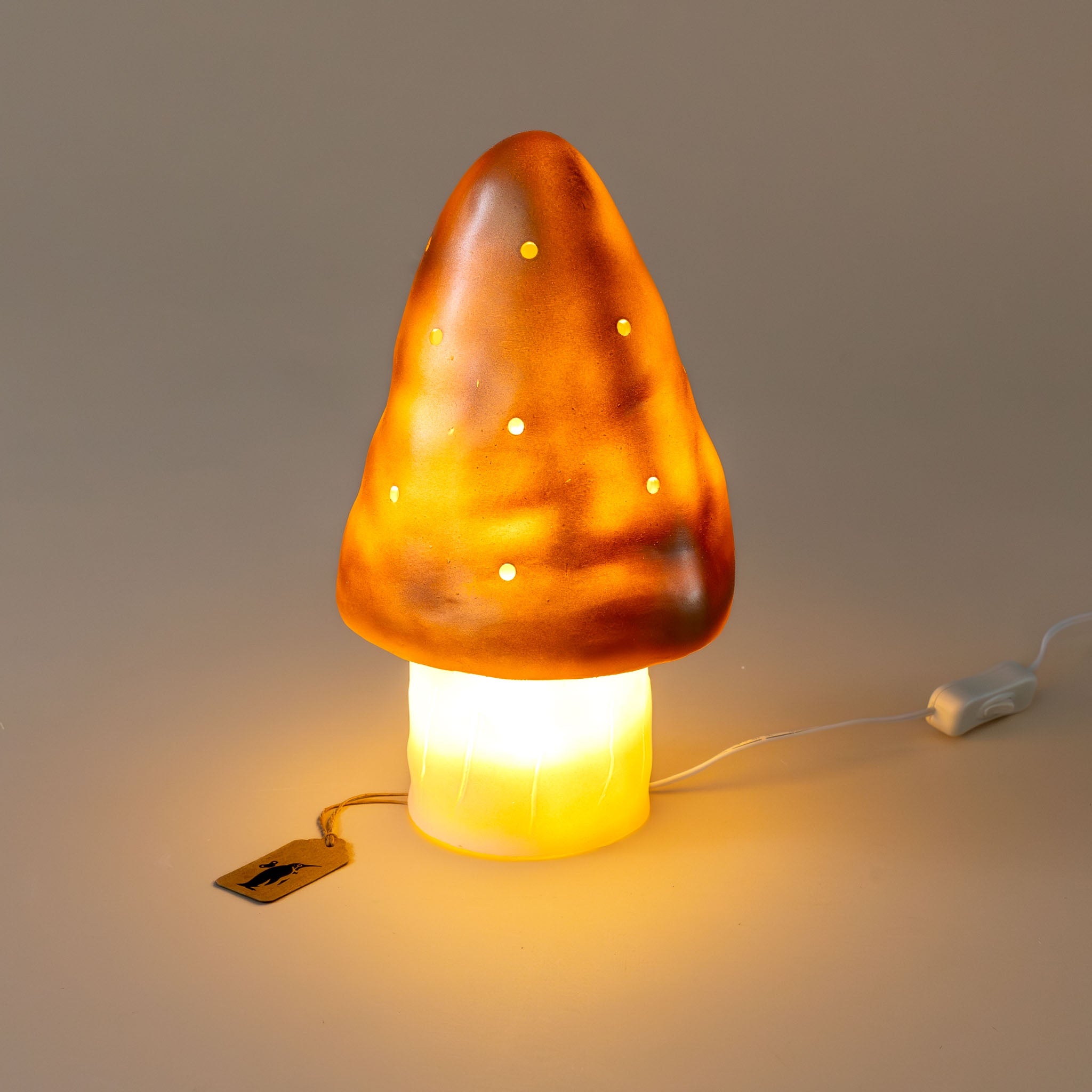 Mushroom Lamp | Copper - Small