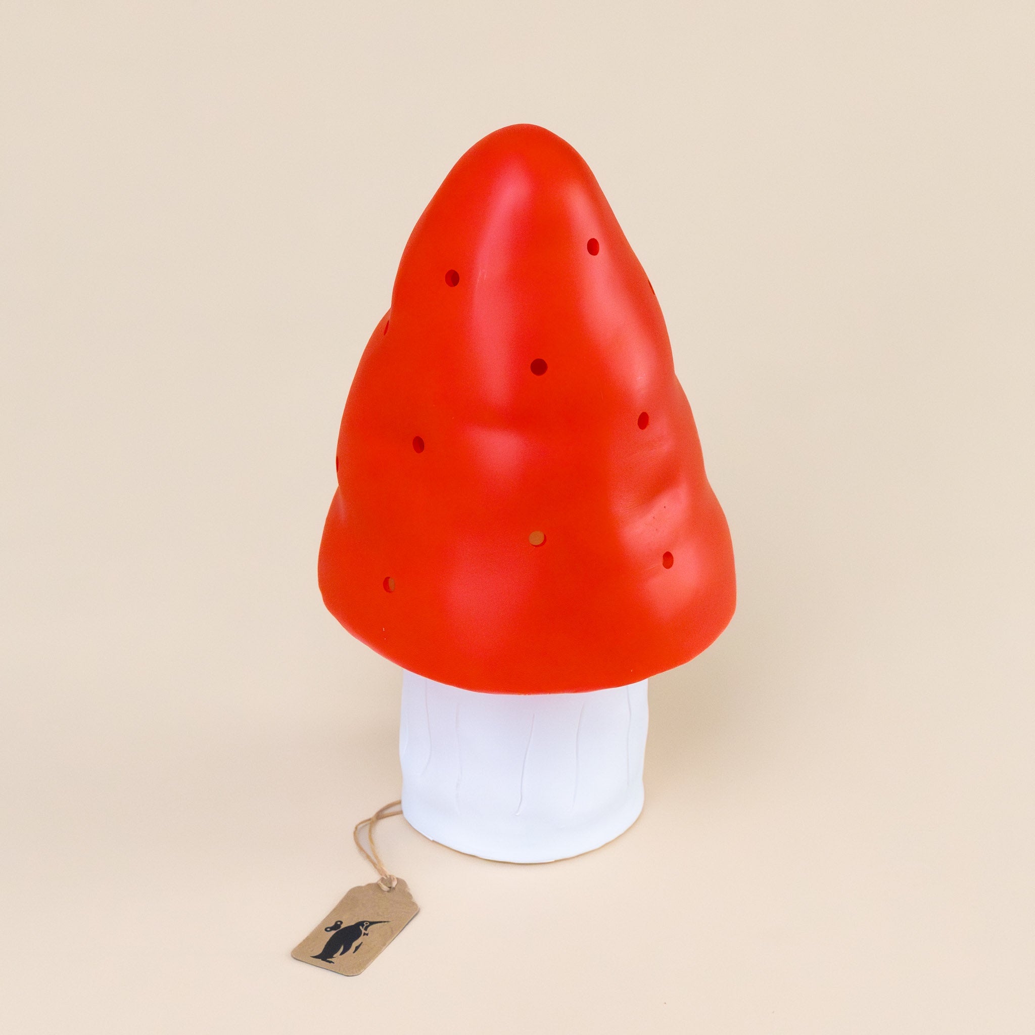Mushroom Lamp | Red - Small