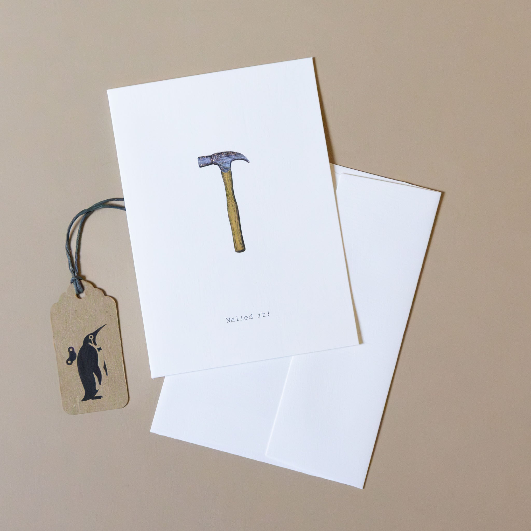 Nailed It Greeting Card