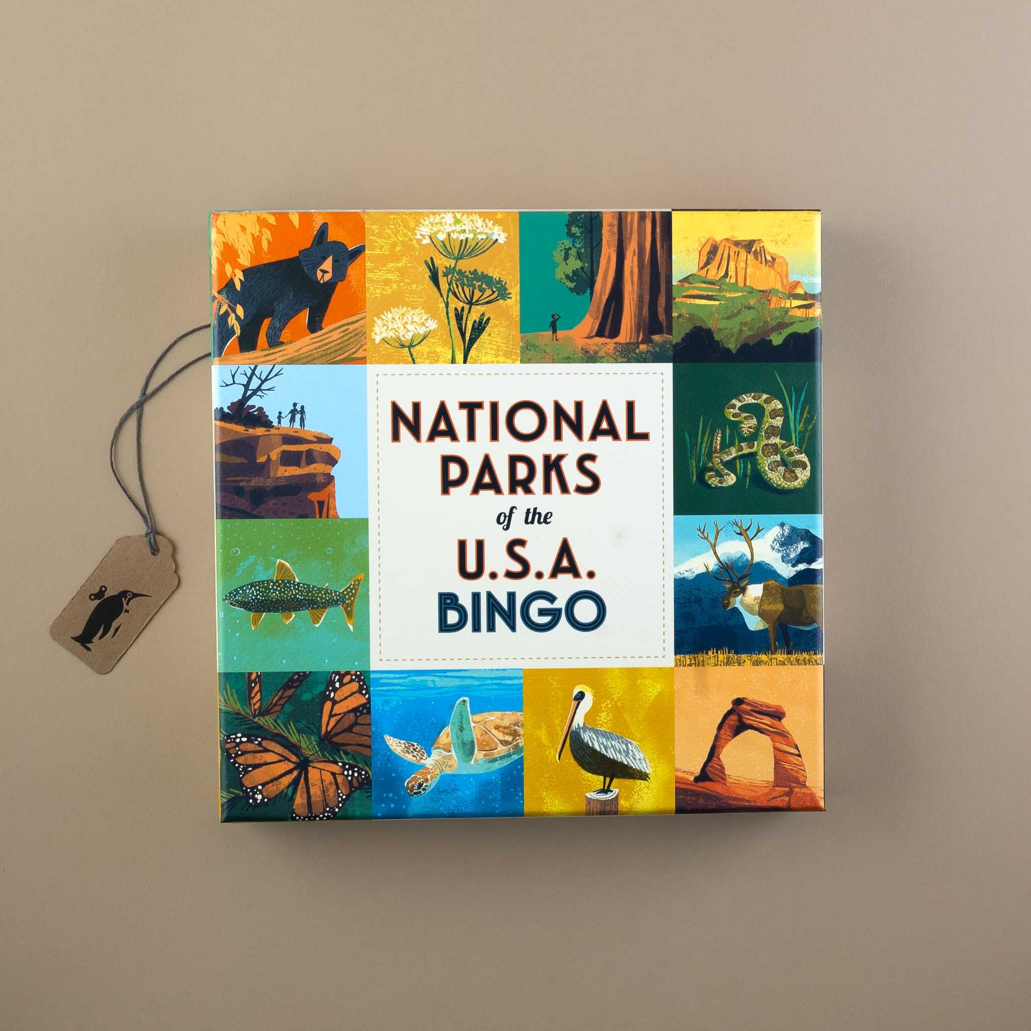 National Parks of the USA Bingo Game