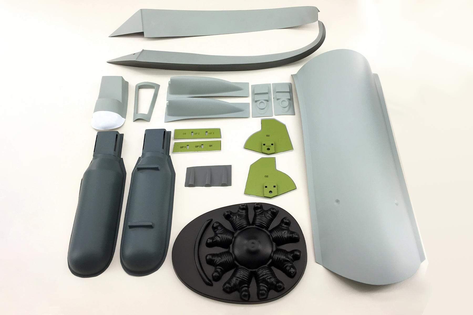 Nexa 1500mm P-47B Thunderbolt "Touch of Texas" Plastic Parts Set