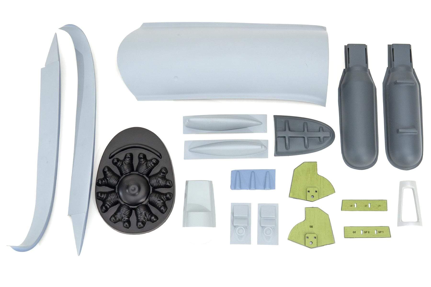 Nexa 1500mm P-47D Thunderbolt Camo Plastic Parts Set
