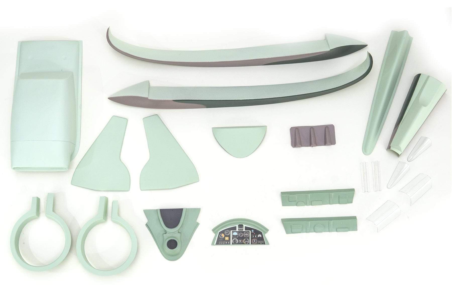 Nexa 1610mm Hawker Hurricane Plastic Parts Set