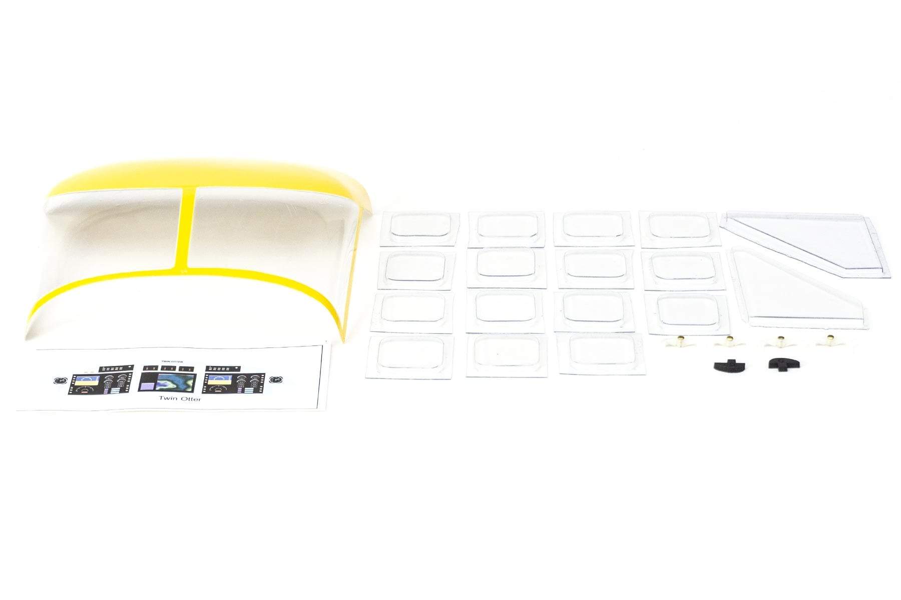 Nexa 1870mm DHC-6 Twin Otter Canadian Yellow Canopy
