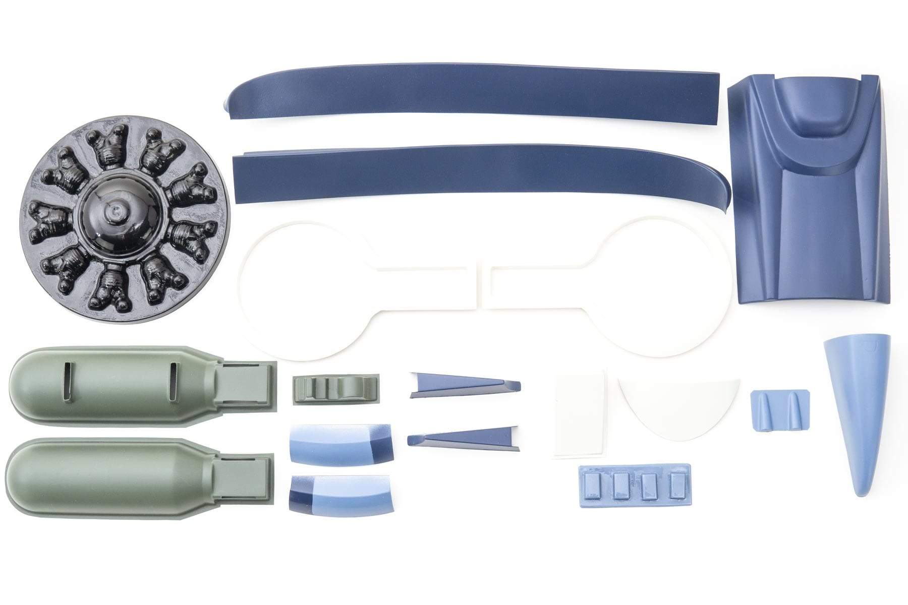 Nexa 2060mm SBD-5 Dauntless Plastic Parts Set