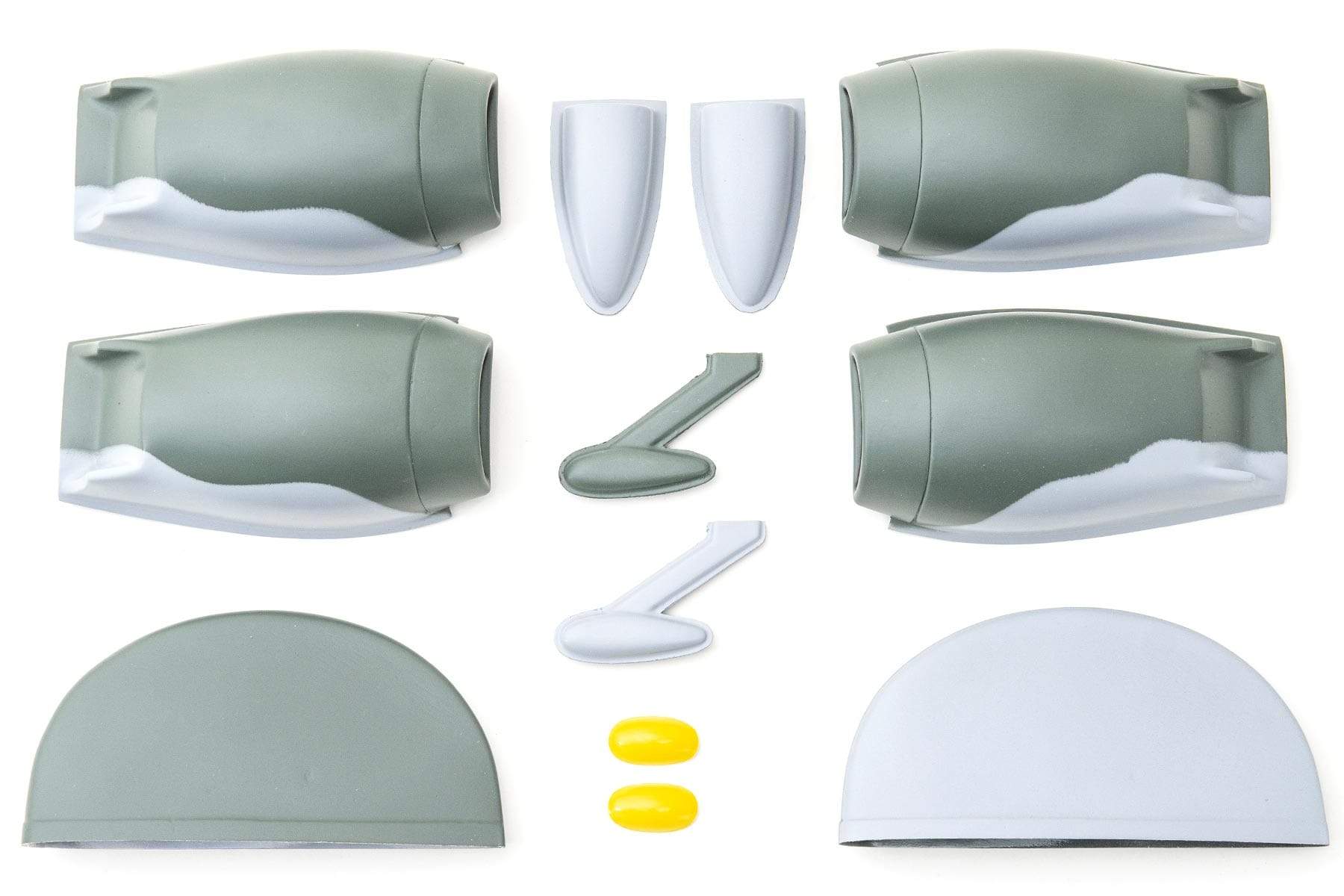 Nexa 2108mm P-38 Lightning Olive Drab Plastic Parts Set