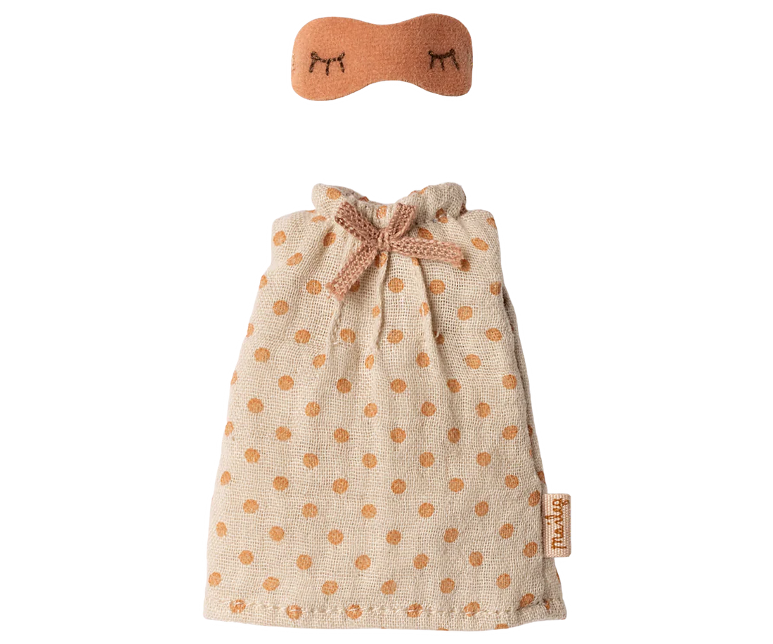 *NEW* Nightgown, Mum mouse - Light grey