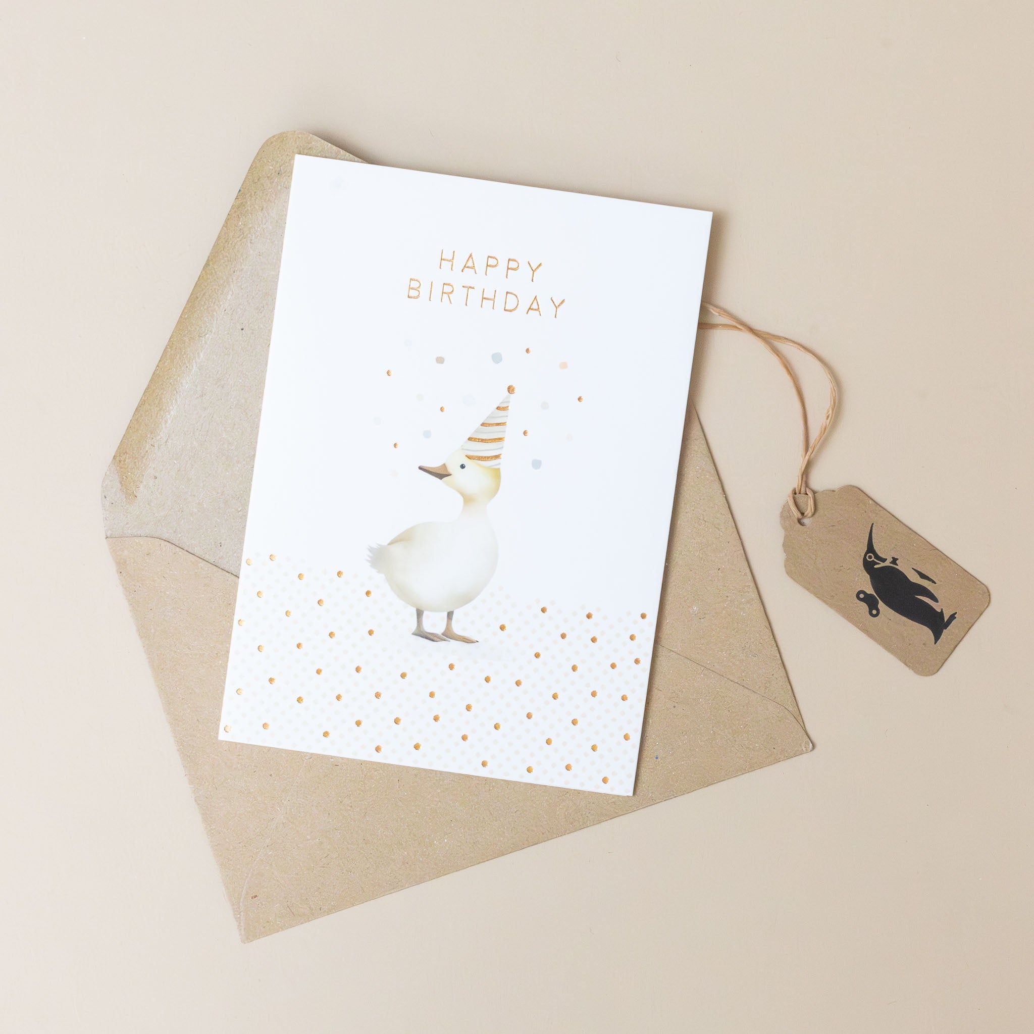 Oh Birthday Duckling Greeting Card