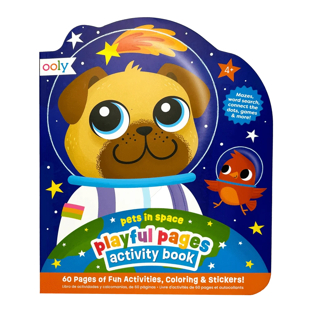 Playful Pages Activity Book - Pets in Space