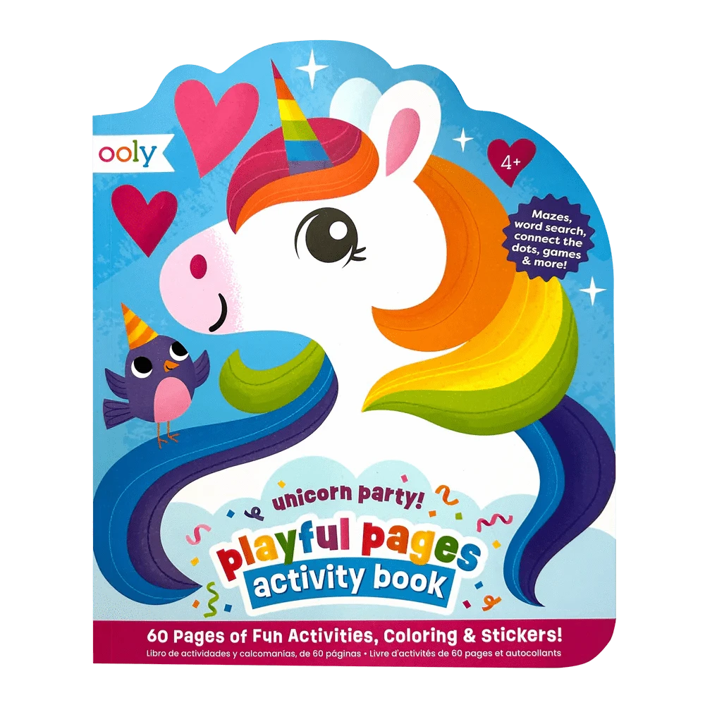 Playful Pages Activity Book - Unicorn Party!
