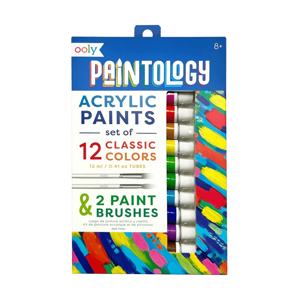 Paintology Acrylic Paint Set - Classic Colors