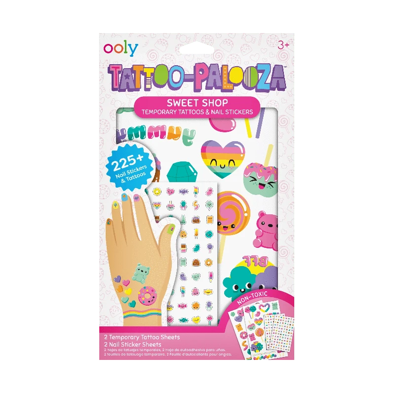 Tattoo Palooza Tattoos & Nail Stickers - Sweet Shop