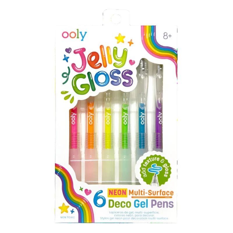 Jelly Gloss Multi-Surface Gel Pens