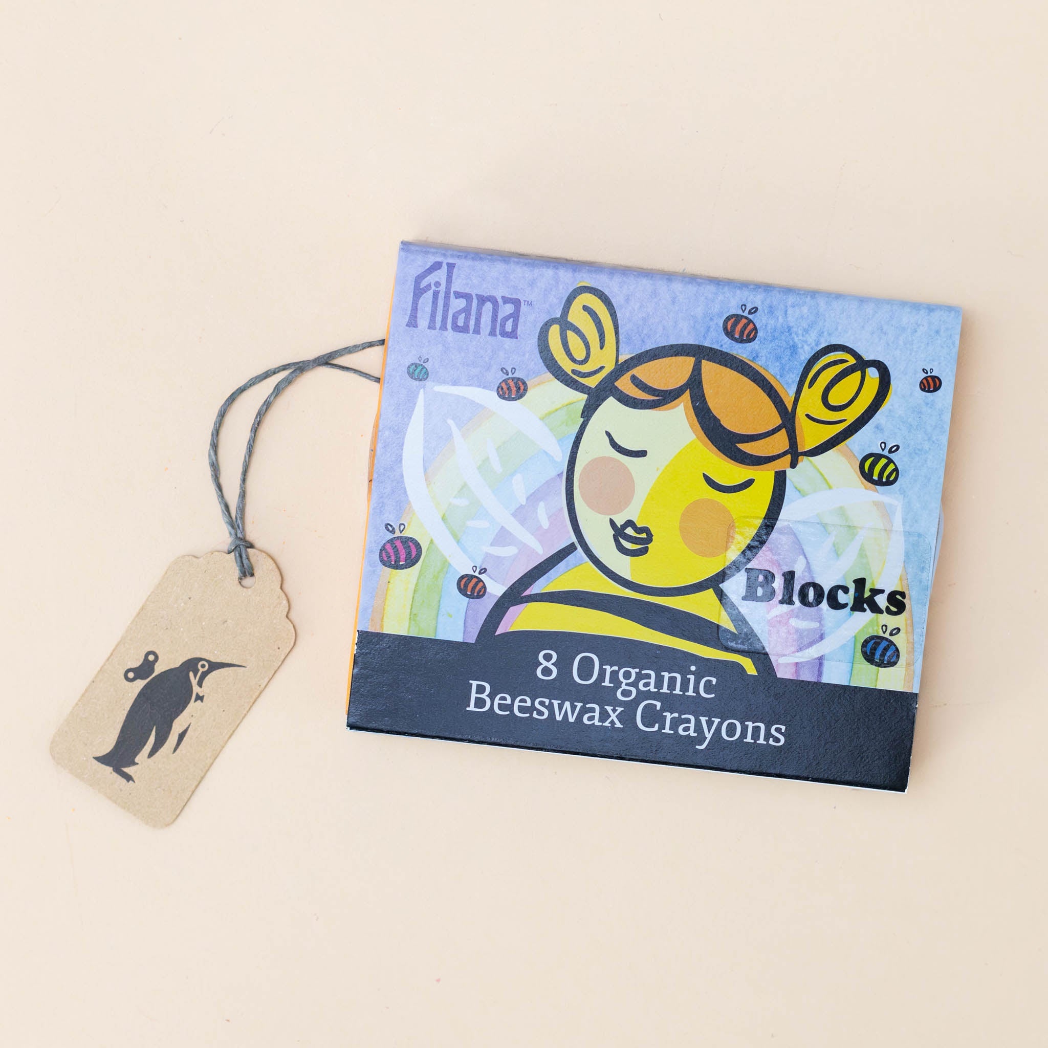 Organic Beeswax Block Crayon Set | 8 Colors - Rainbow
