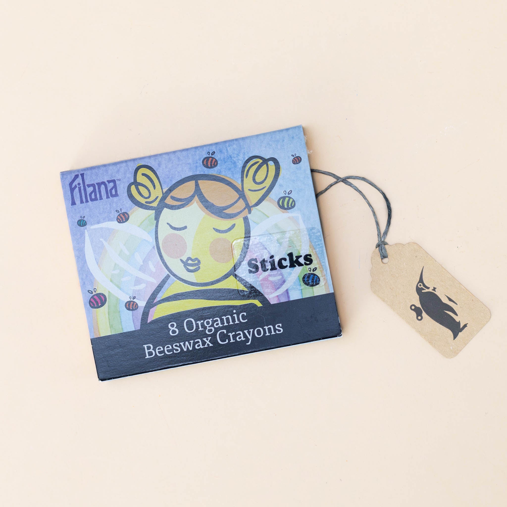 Organic Beeswax Stick Crayon Set | 8 Colors - Rainbow
