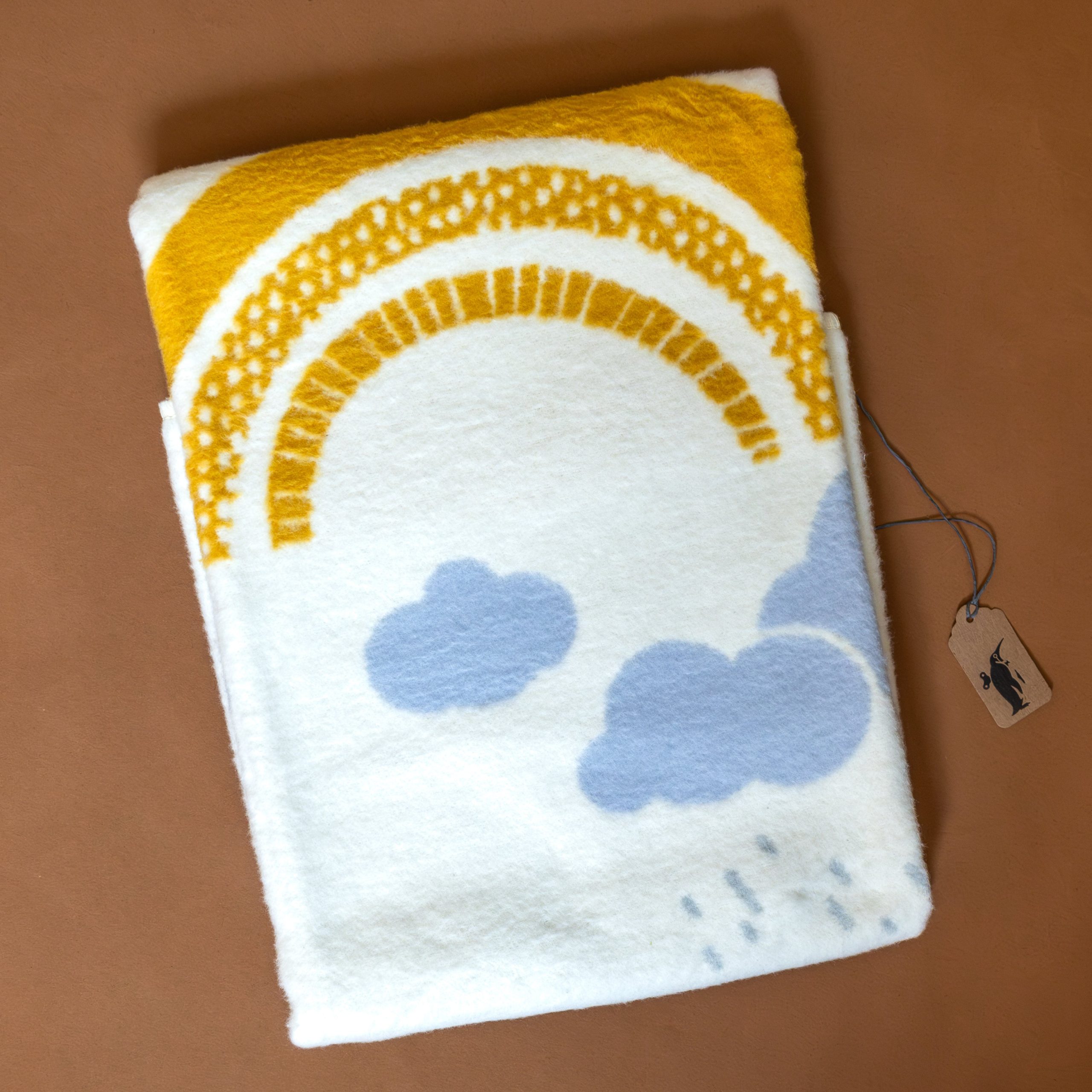 Organic Cotton Baby Blanket | Rainbow