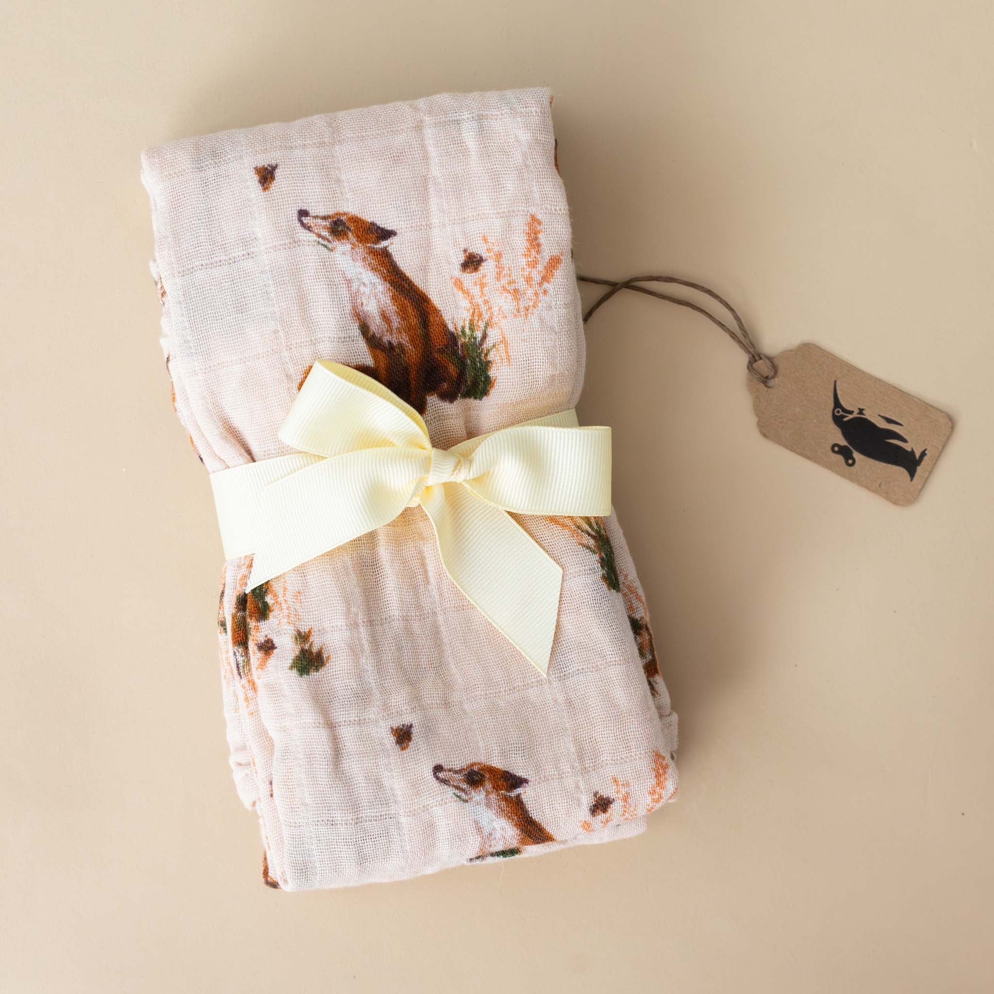 Organic Cotton Burpie Set | Floral Fox
