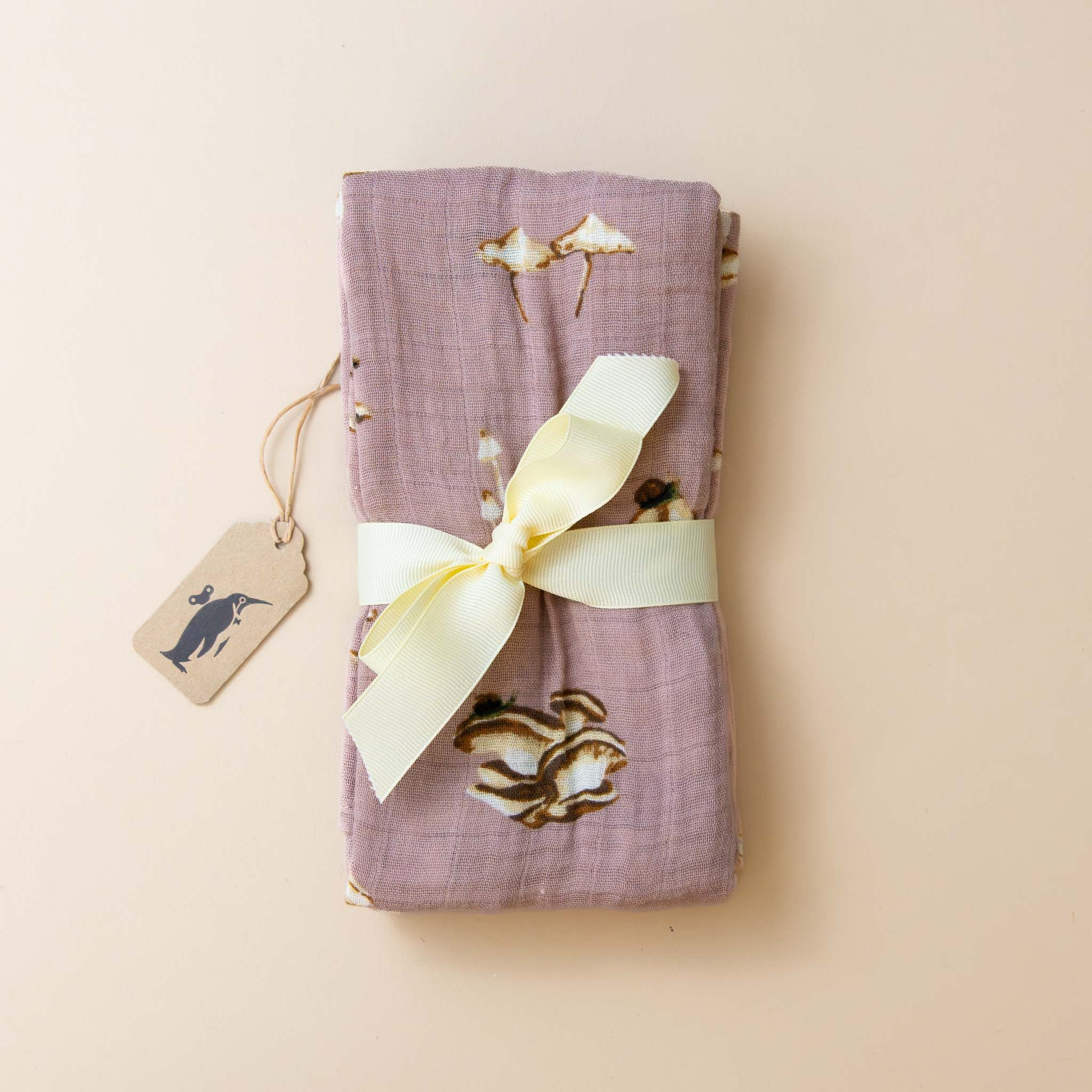 Organic Cotton Burpie Set | Mushrooms