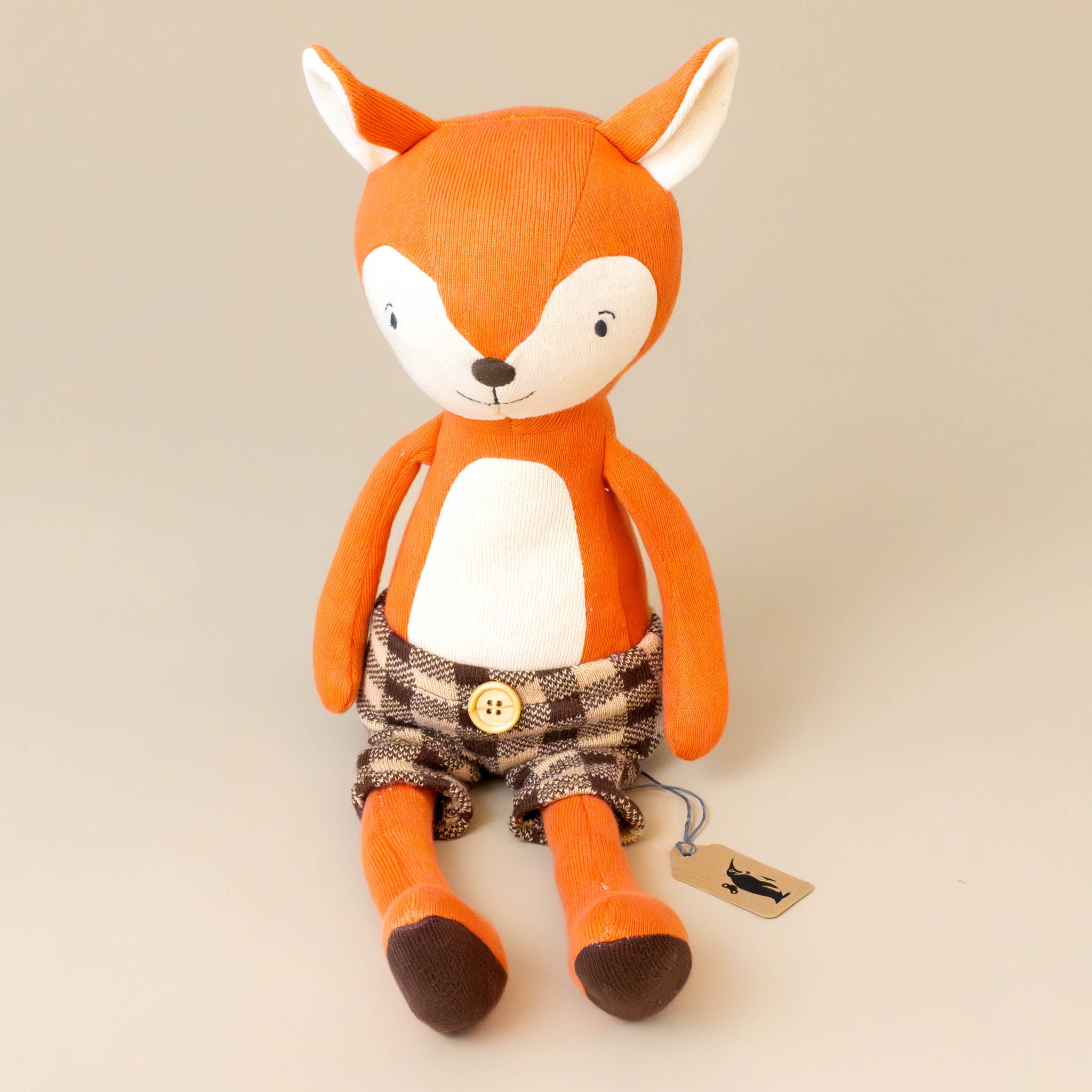 Organic Knit Woodland Pal | Franky Fox