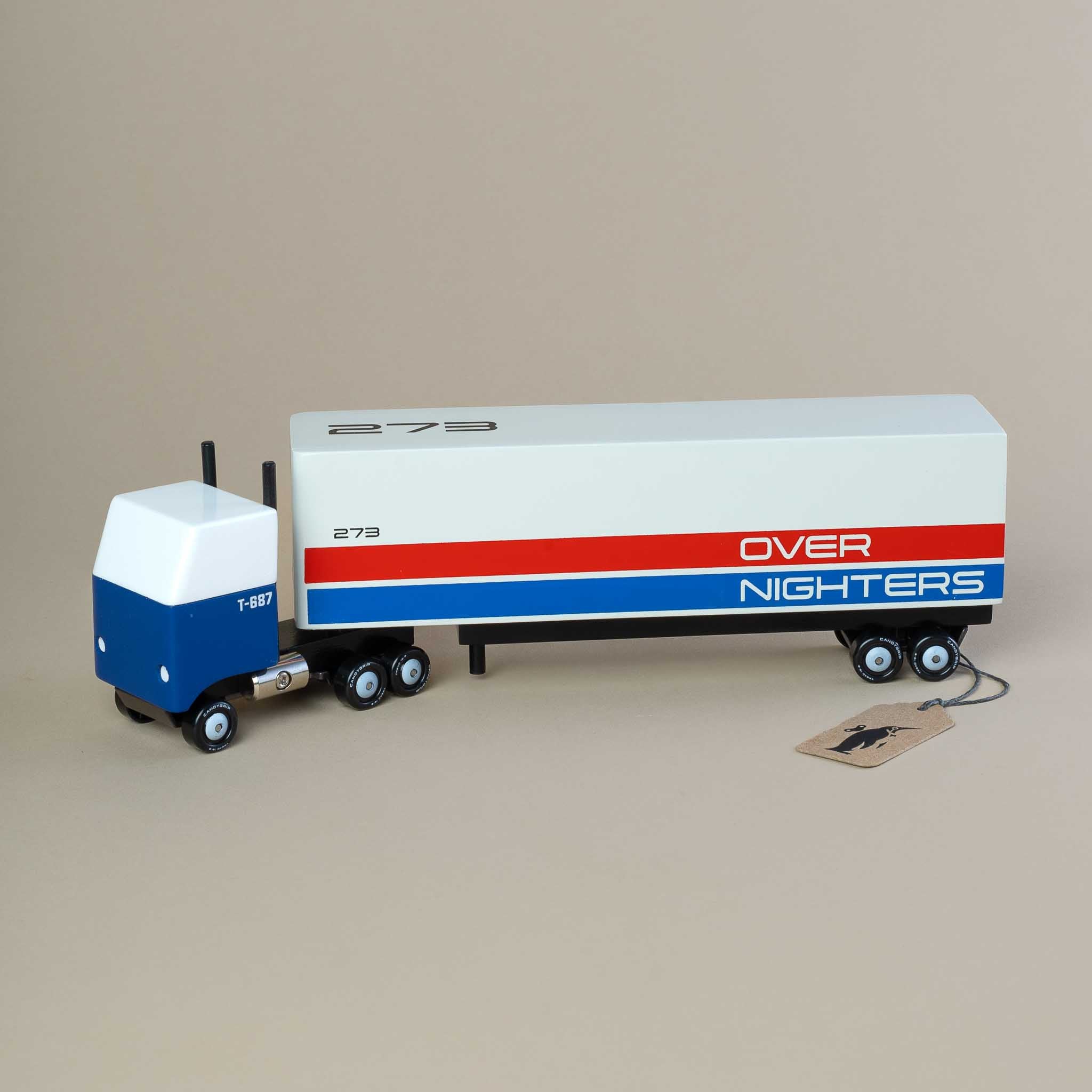 Overnighters Wooden Semi Truck