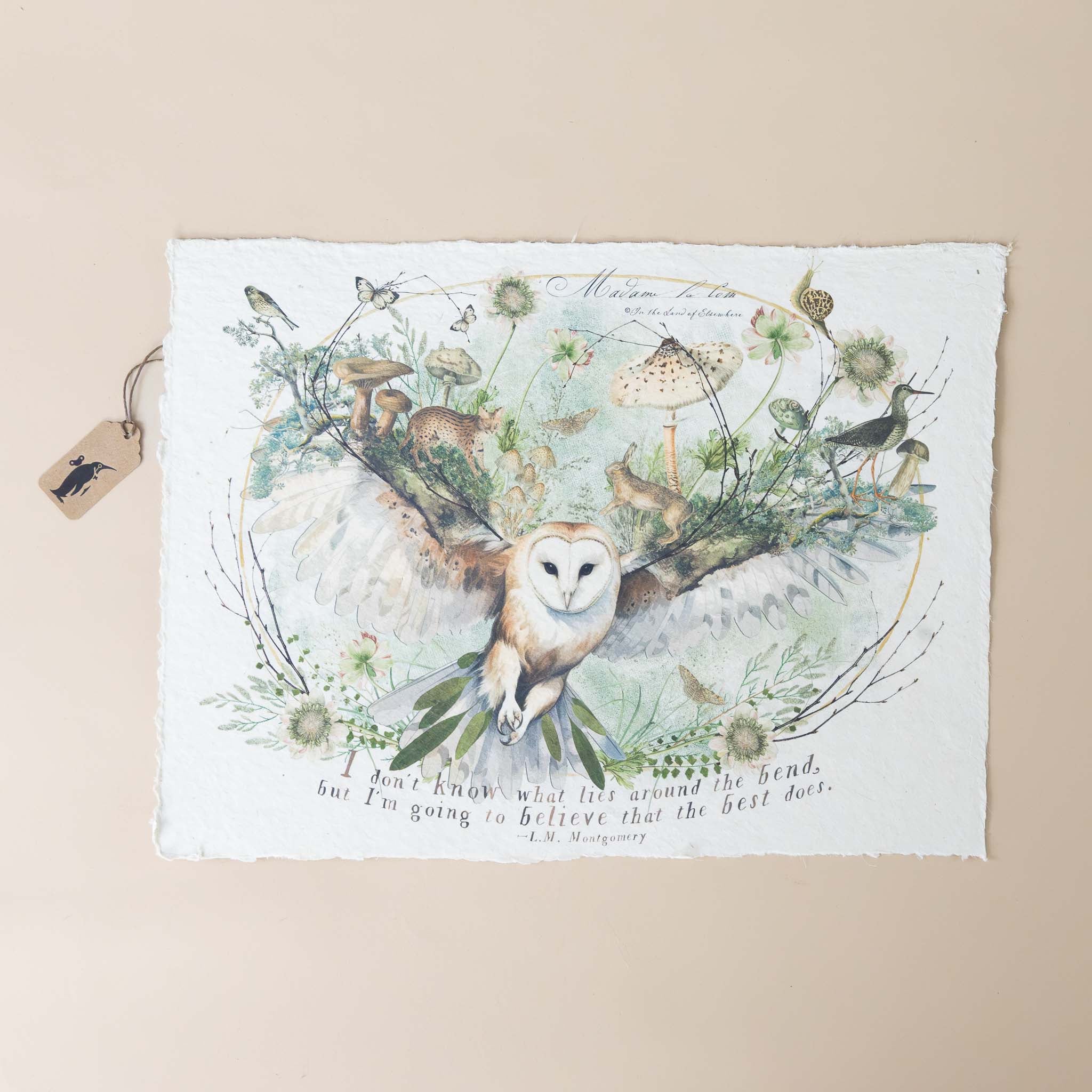 Paper Print | Around the Bend