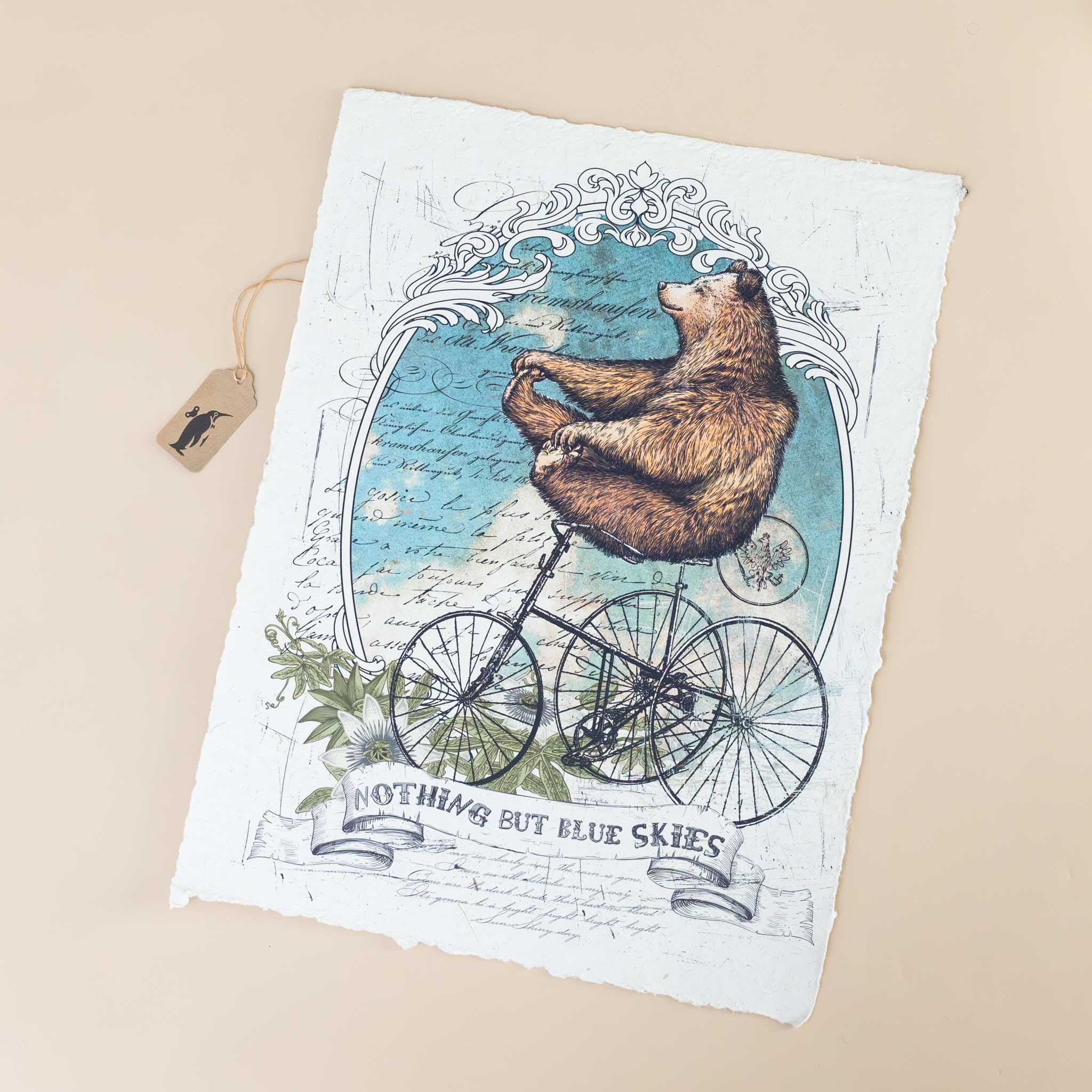 Paper Print | Blue Skies