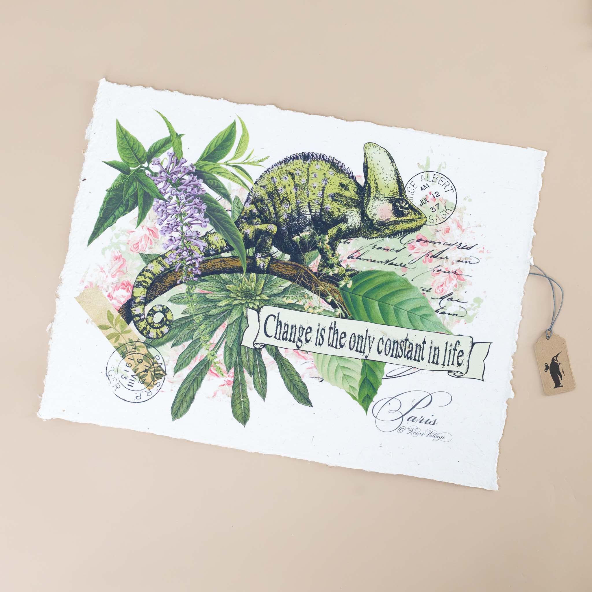 Paper Print | Change is the Only Constant