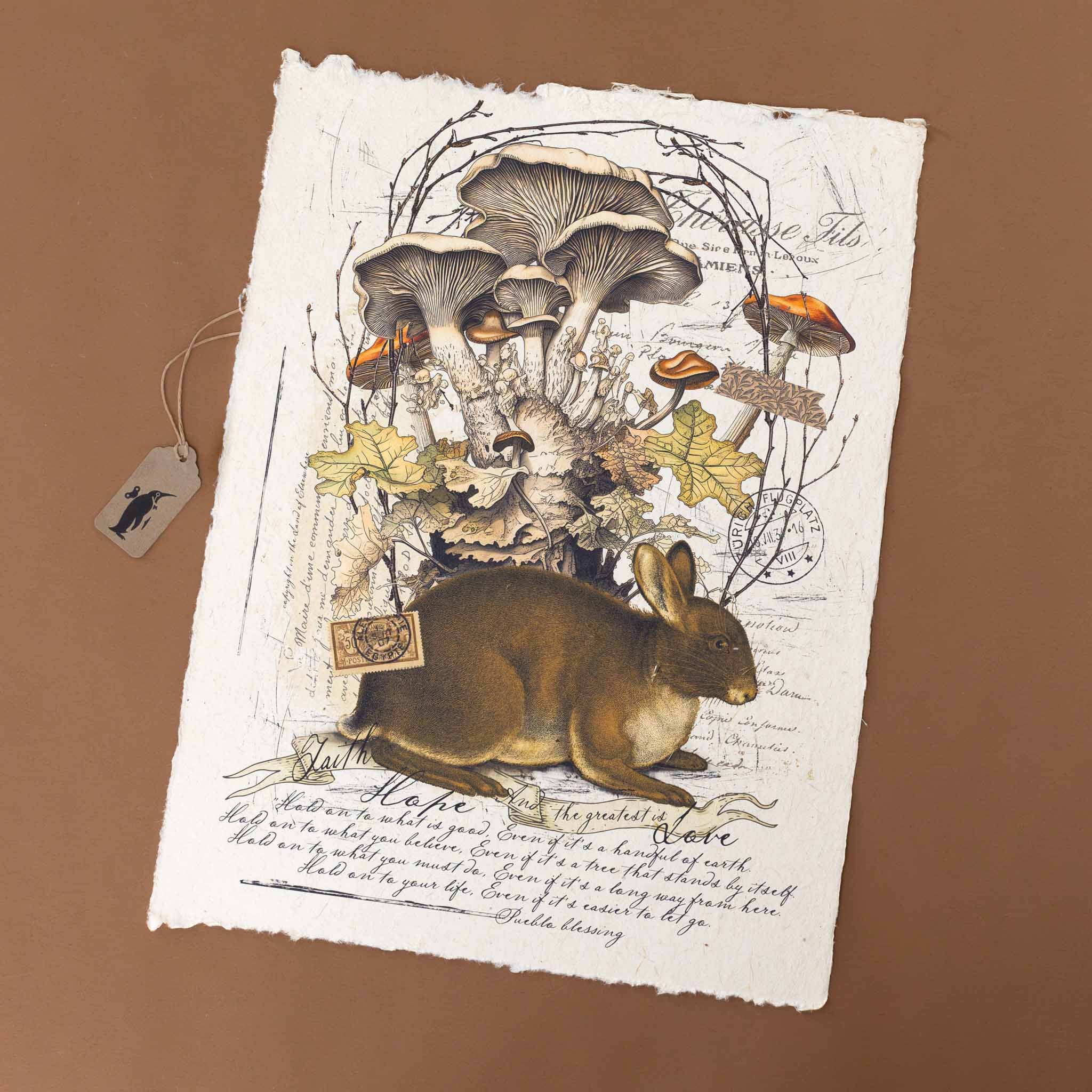 Paper Print | Faith Hope & Love