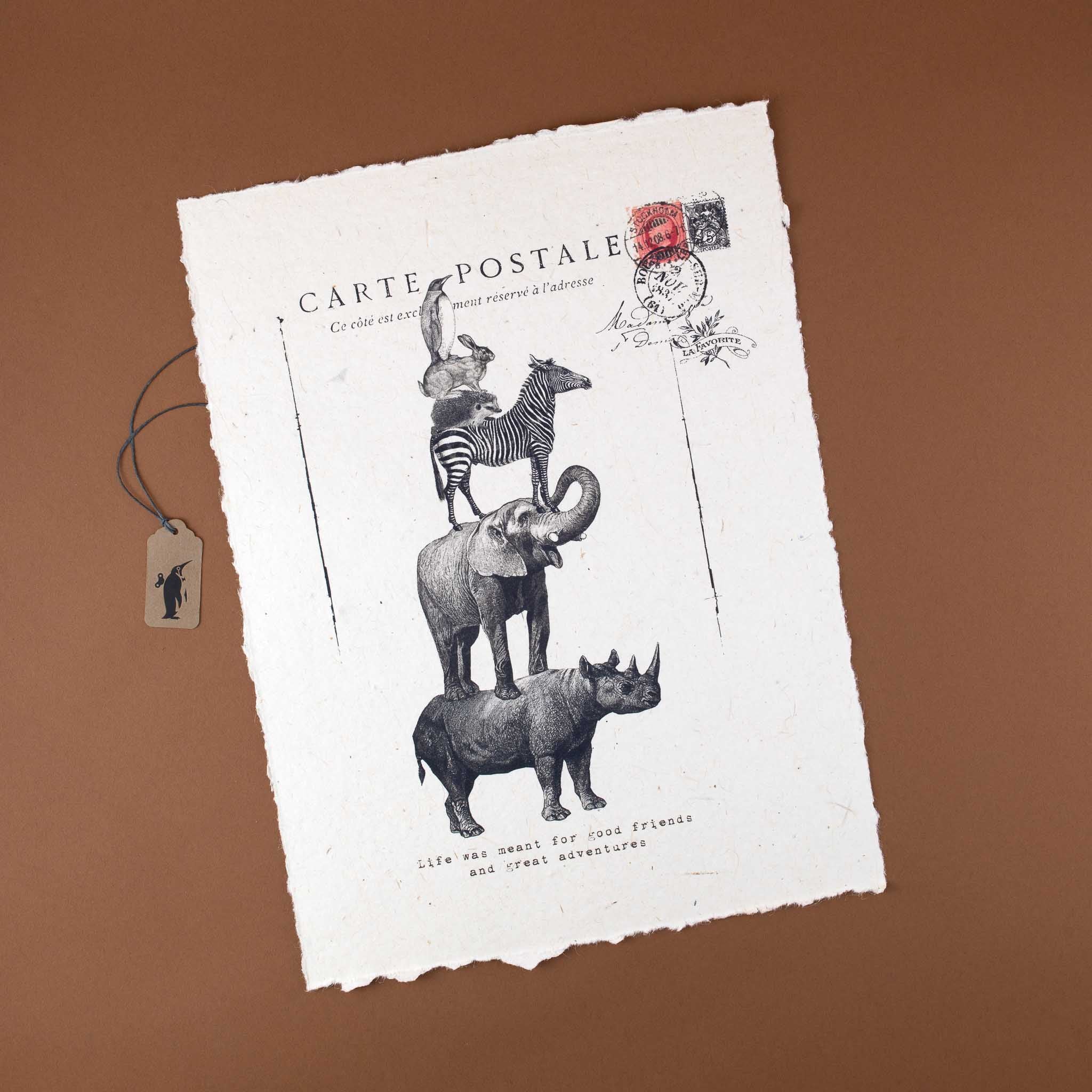 Paper Print | Good Friends
