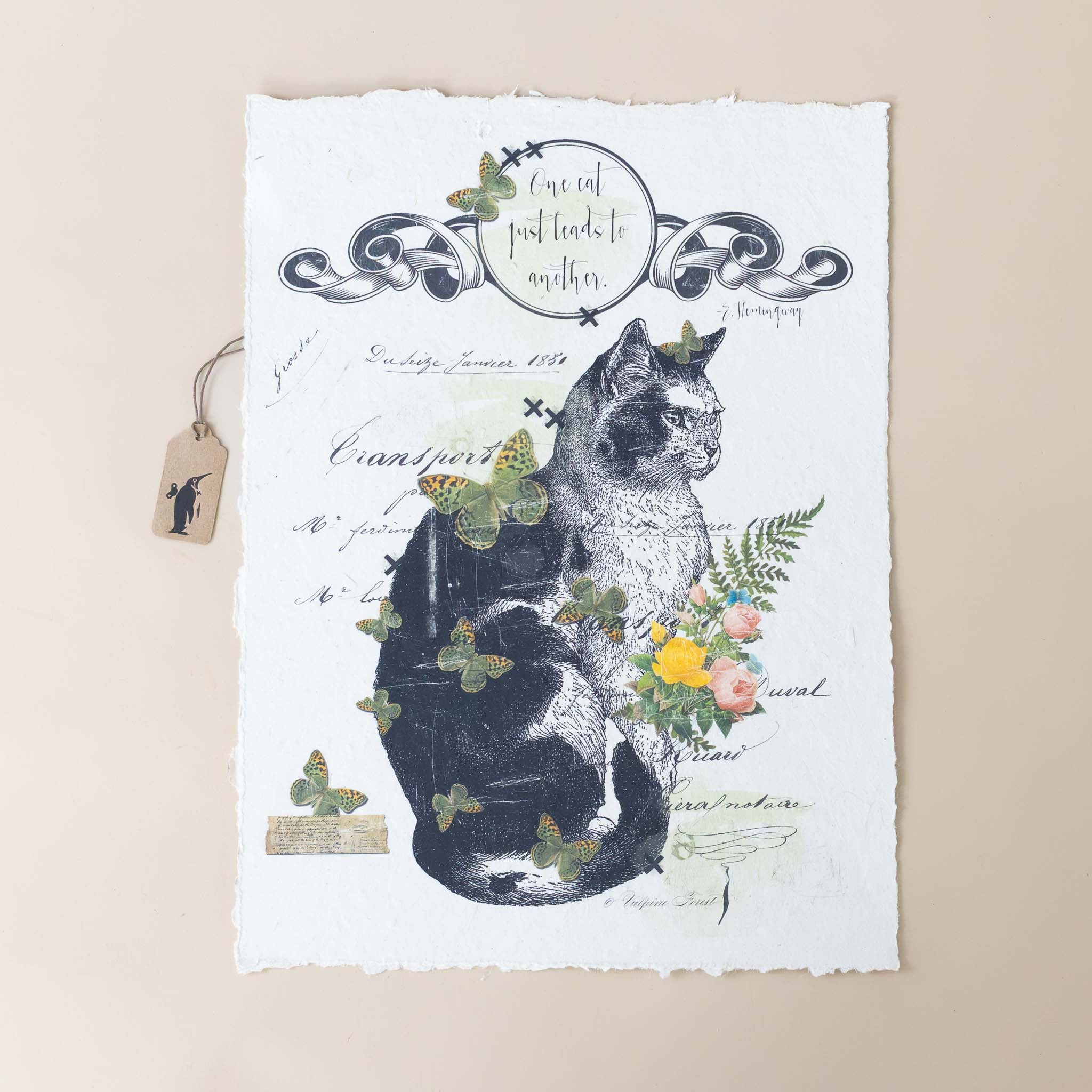 Paper Print | One Cat or Two
