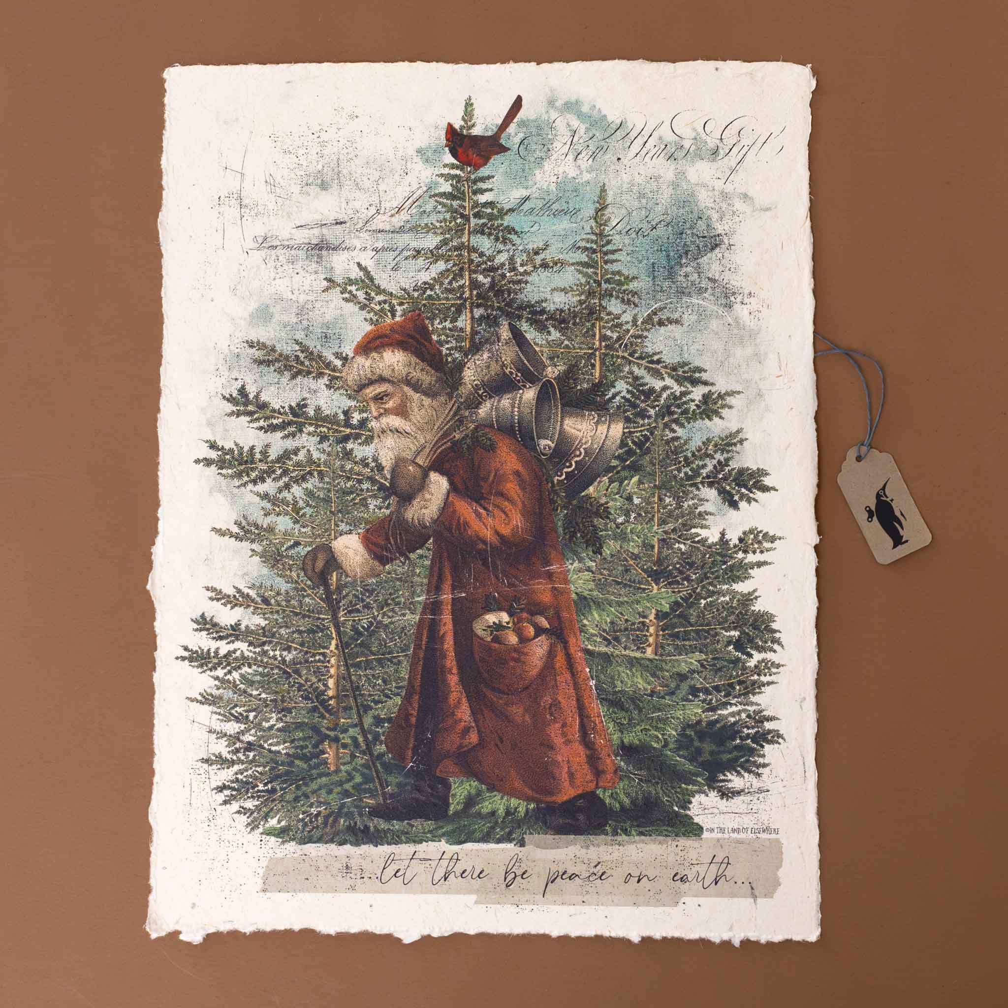 Paper Print | Peace on Earth