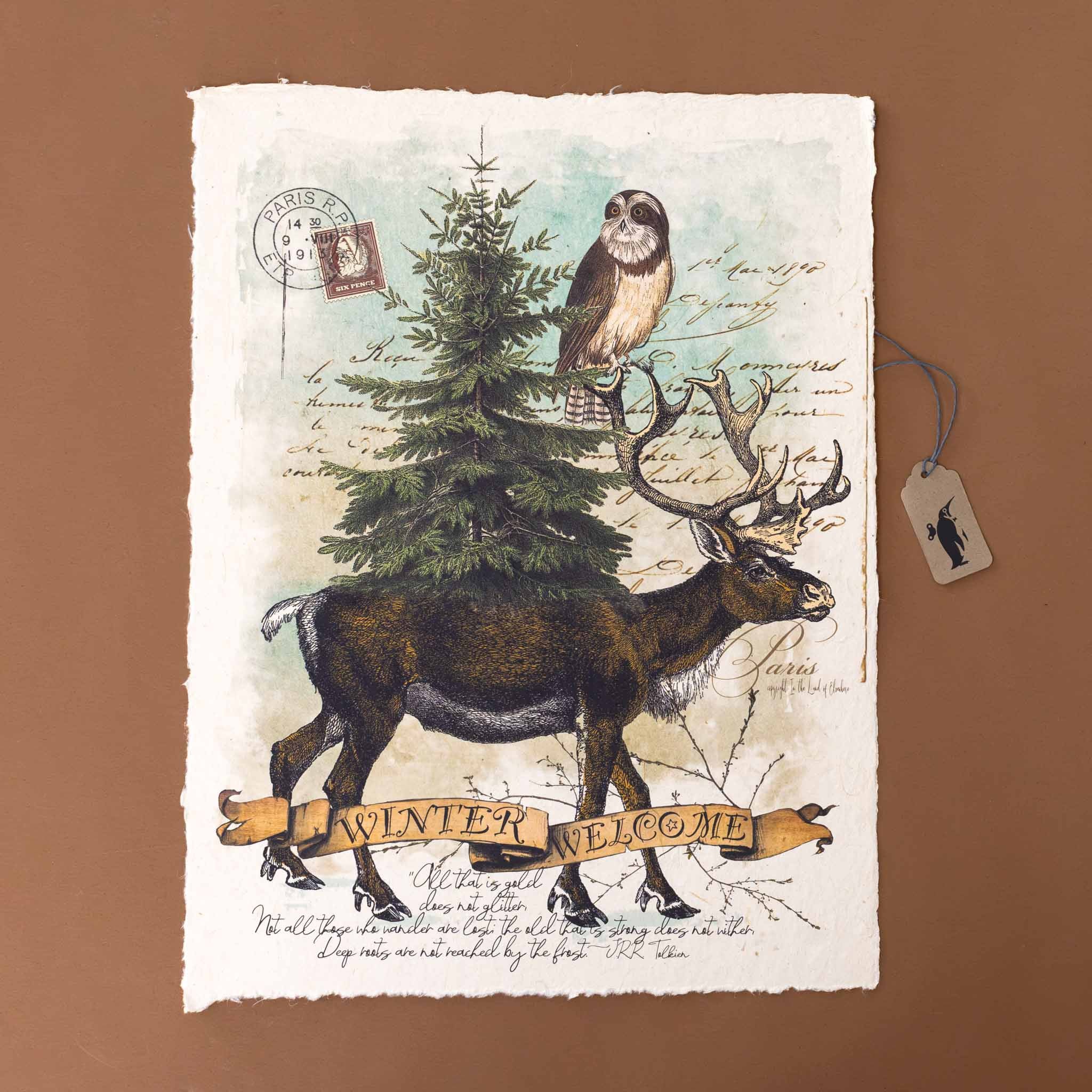 Paper Print | Winter Welcome