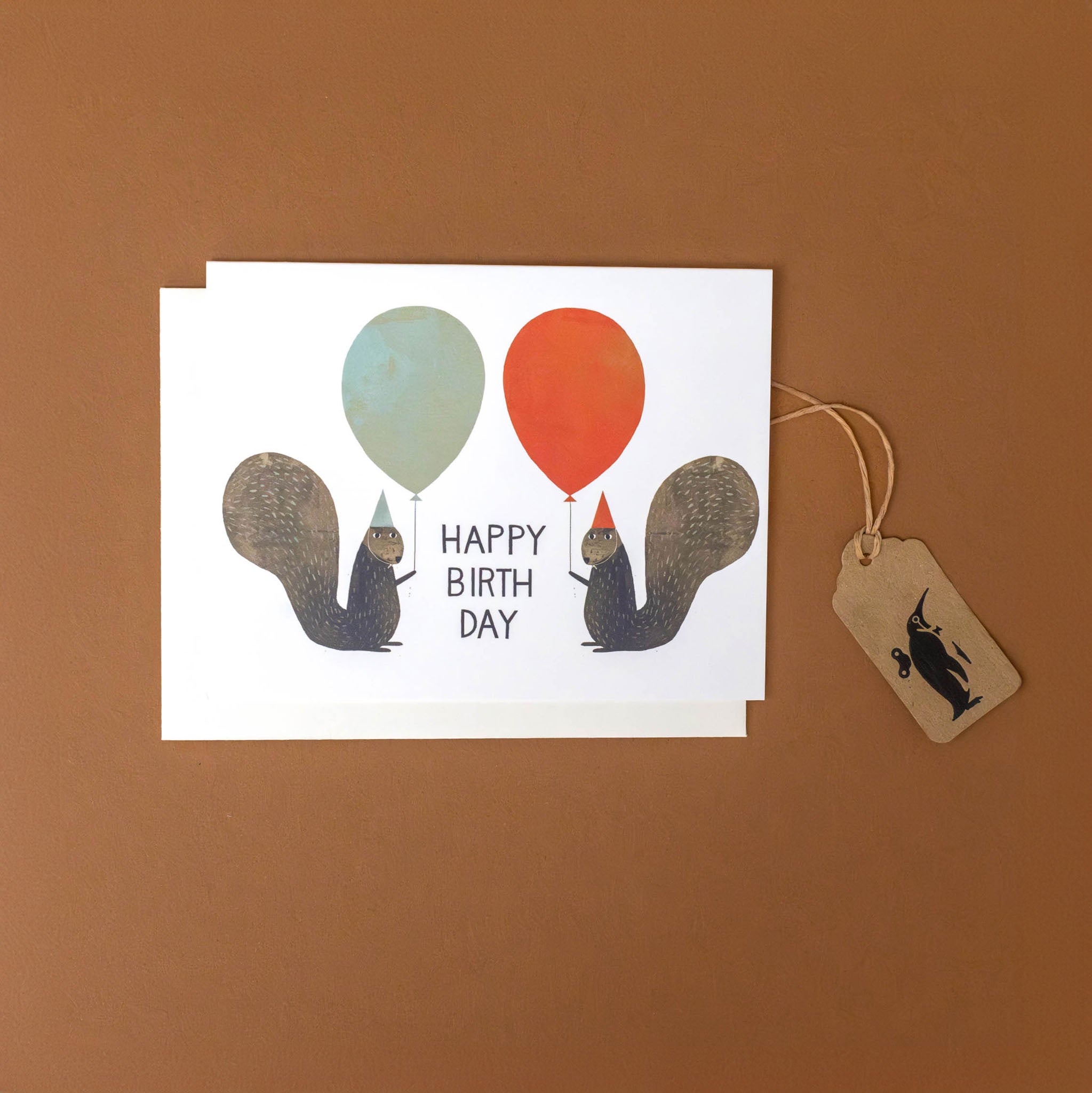 Party Squirrels Greeting Card