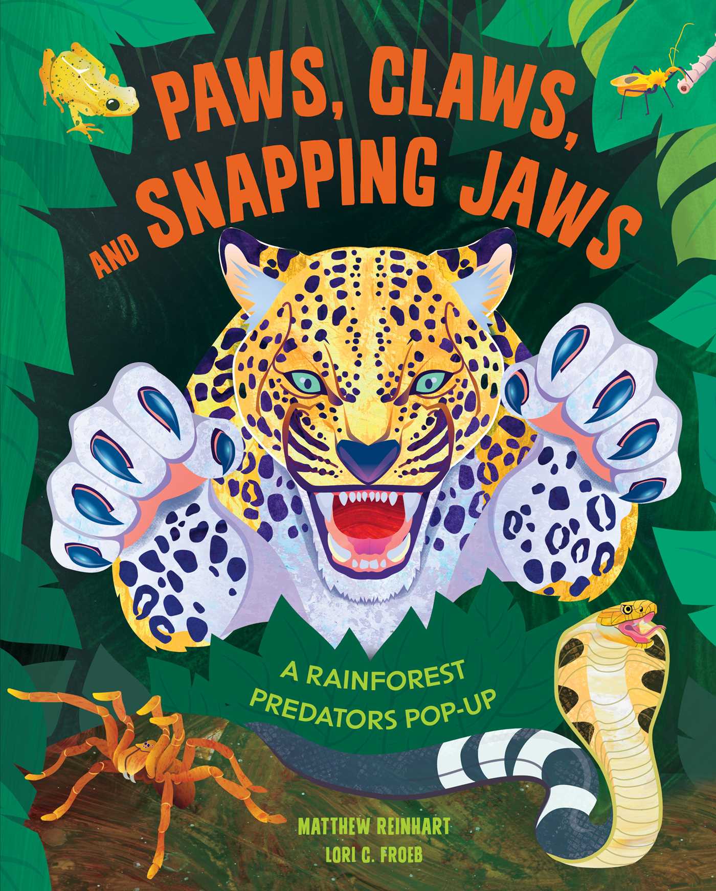 PAWS, CLAWS, AND SNAPPING JAWS POP-UP BOOK (REINHART POP-UP STUDIO)