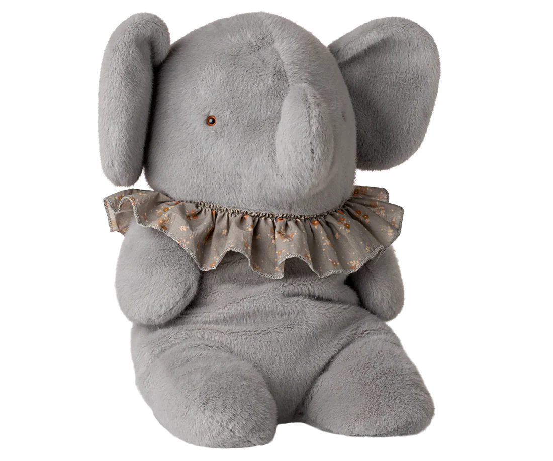PREORDER Elephant plush, Big - Blue/grey (11/15/25)