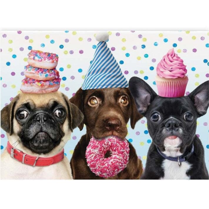 Celebrating Dogs Birthday Card
