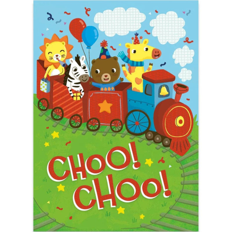 Choo Choo Train Foil Card