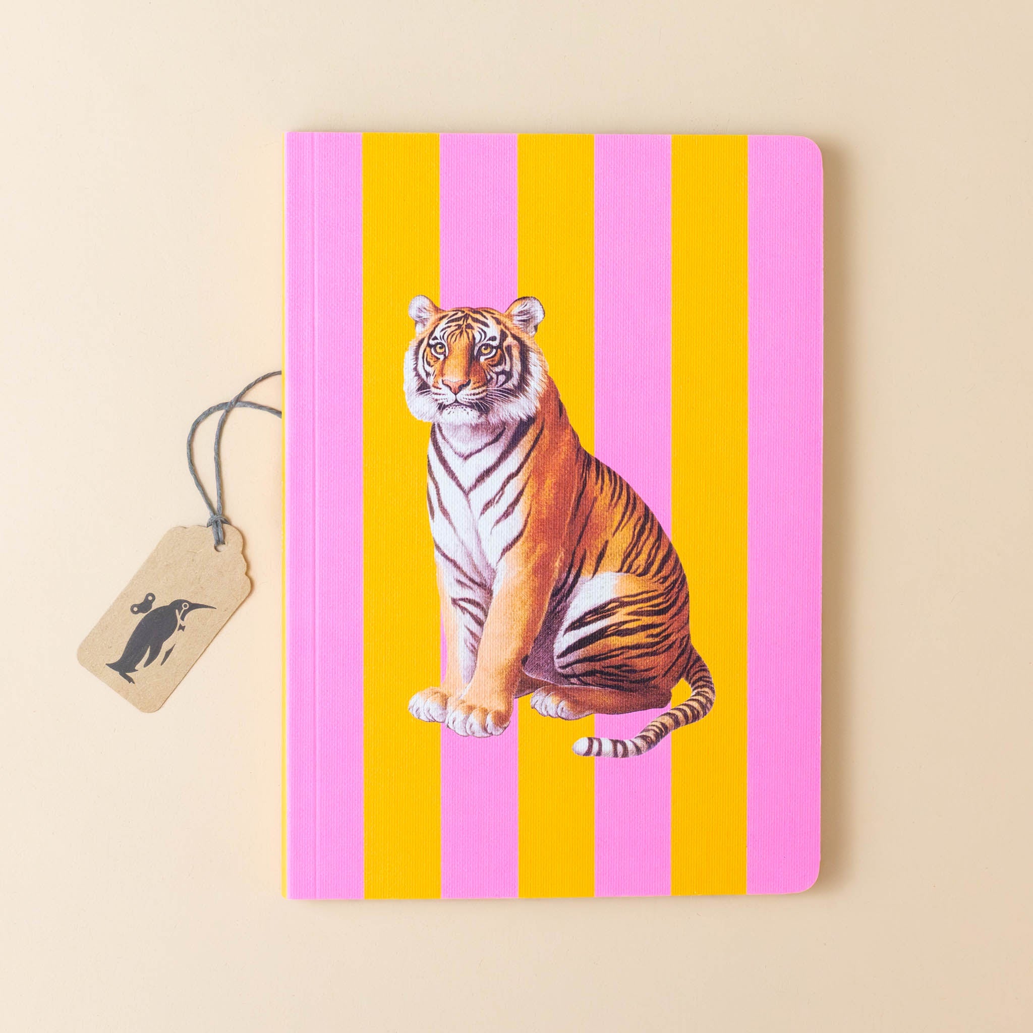 Perfect Bound Notebook | Tiger Stripe