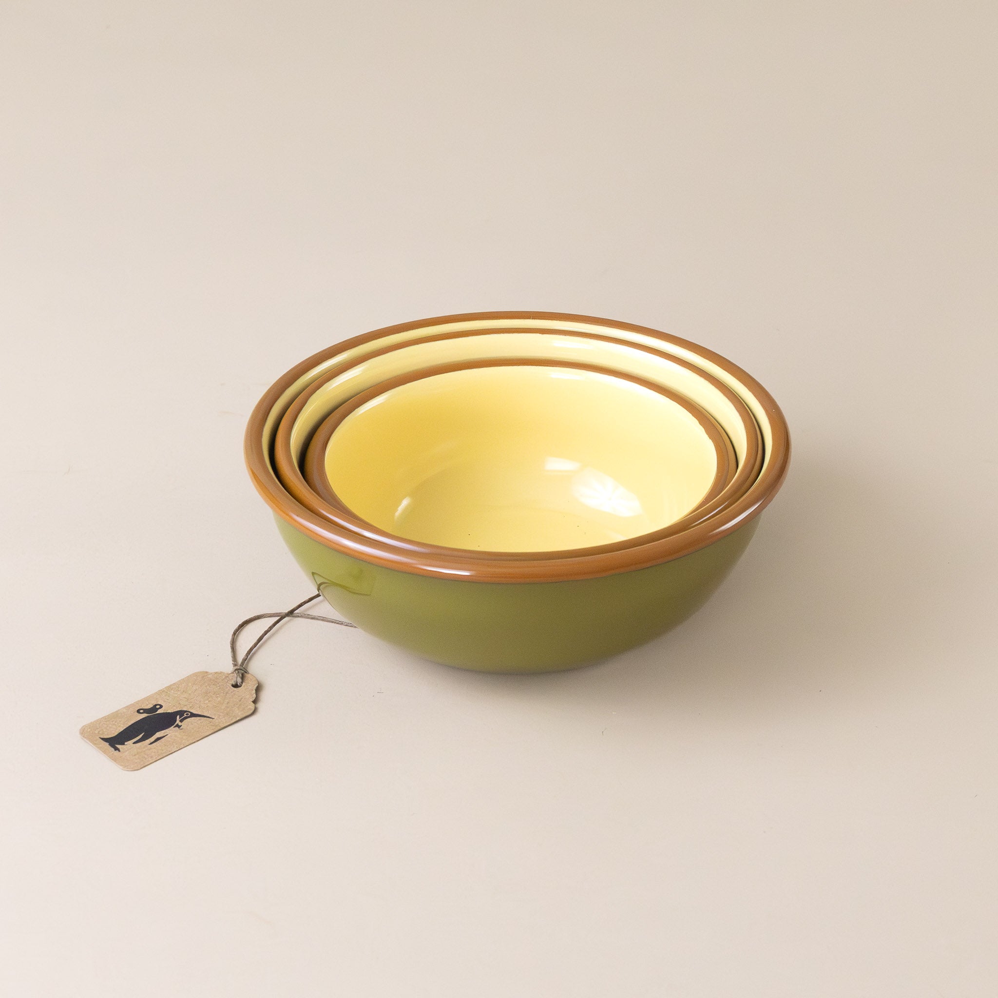 Petite Enamel Bowl Set | Meadow