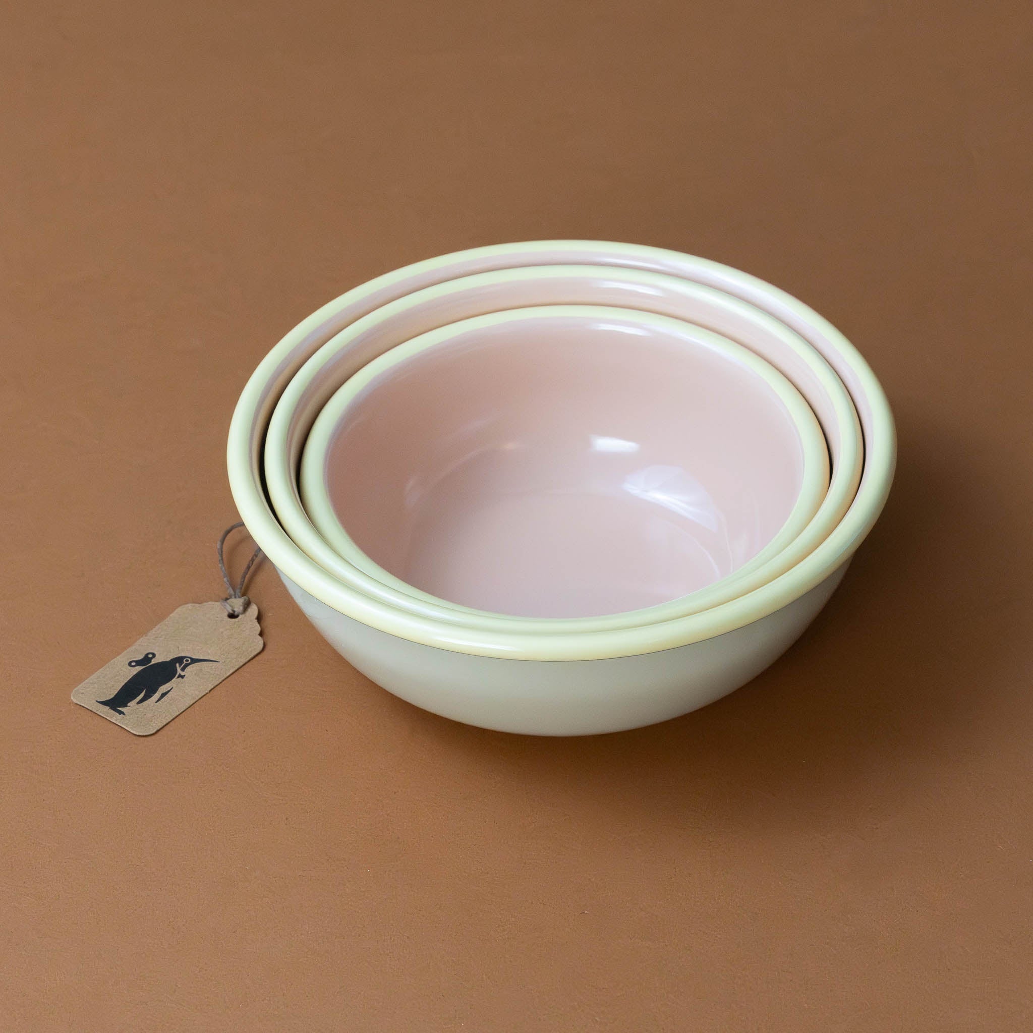 Petite Enamel Bowl Set | Melon