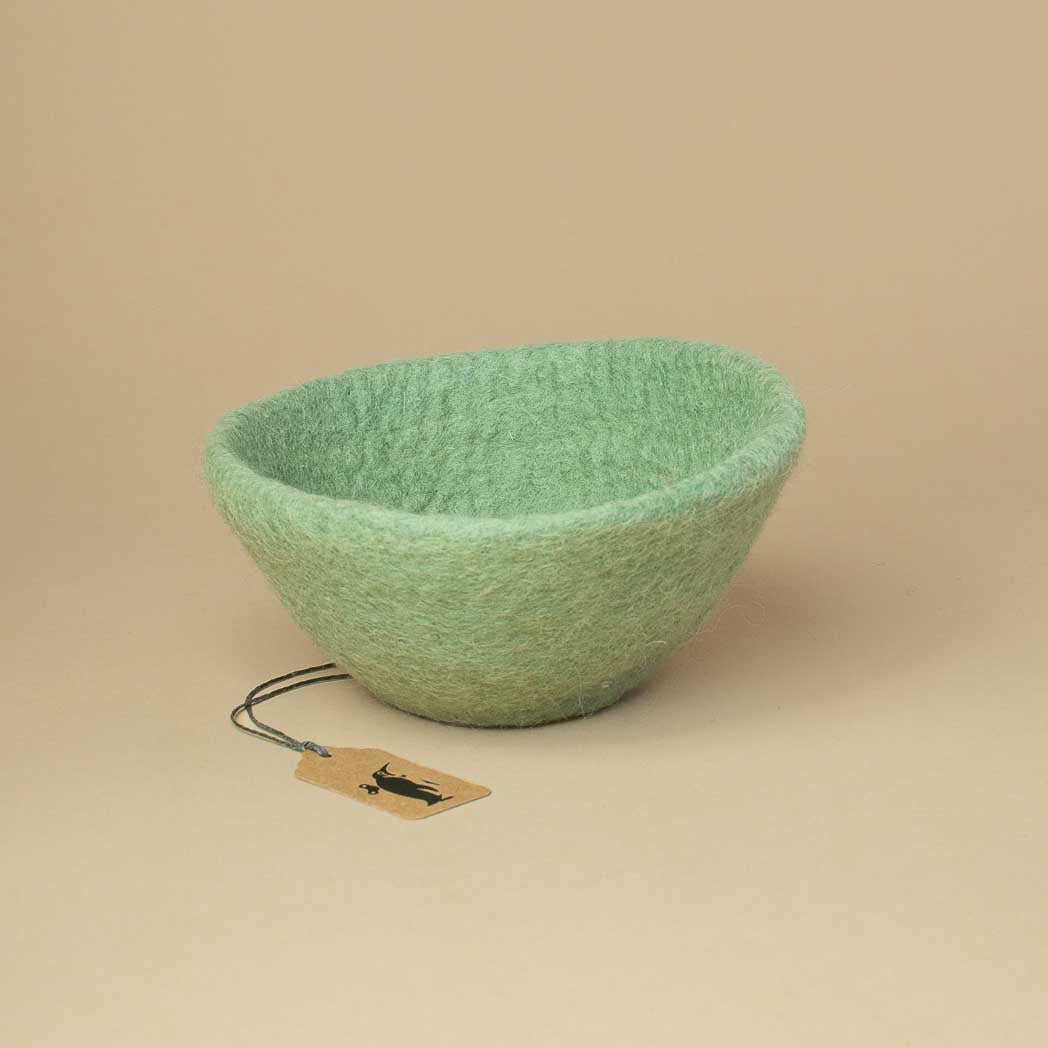 Petite Felted Bowl Mint